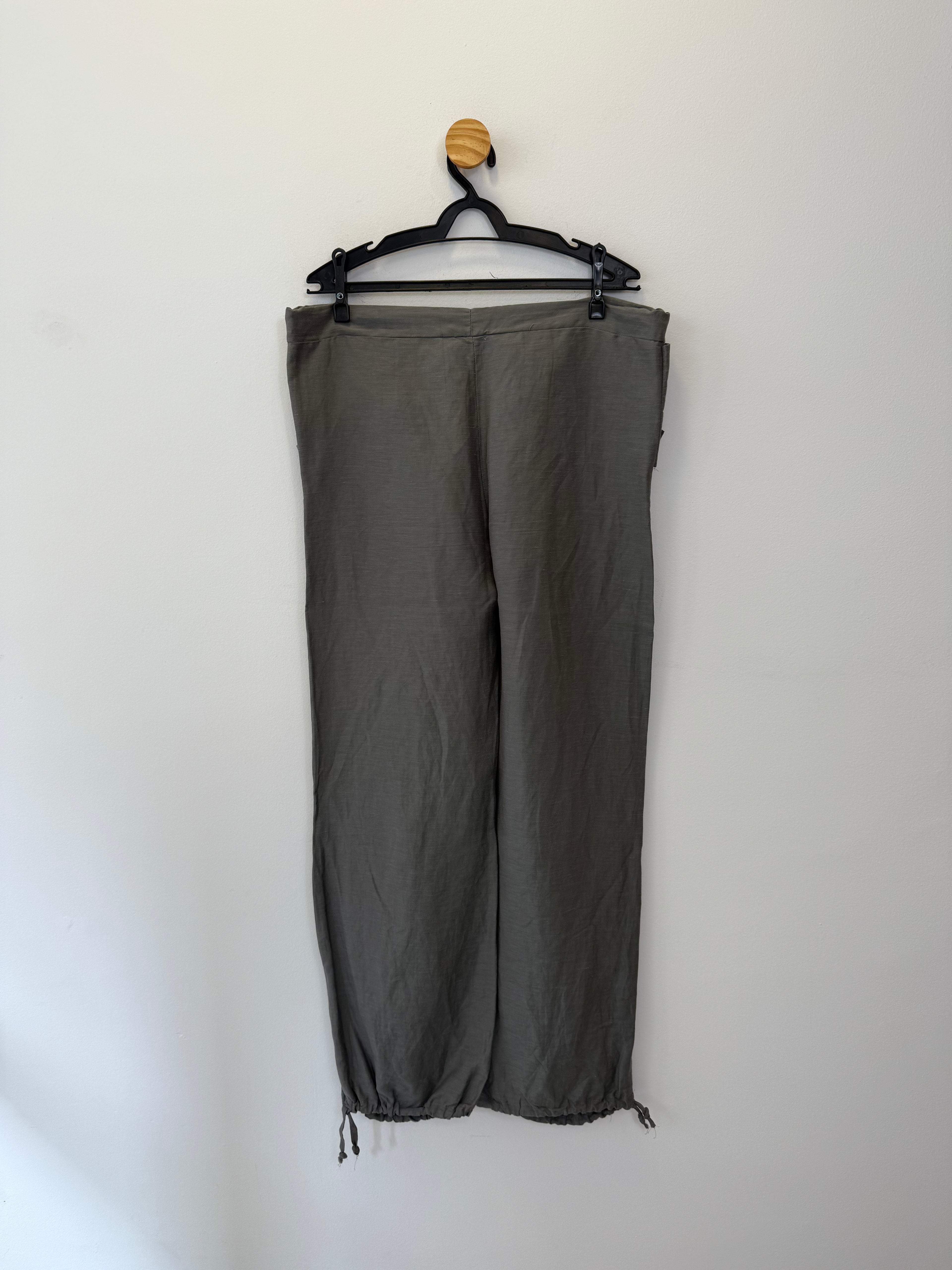 Calça Cinza Amarração