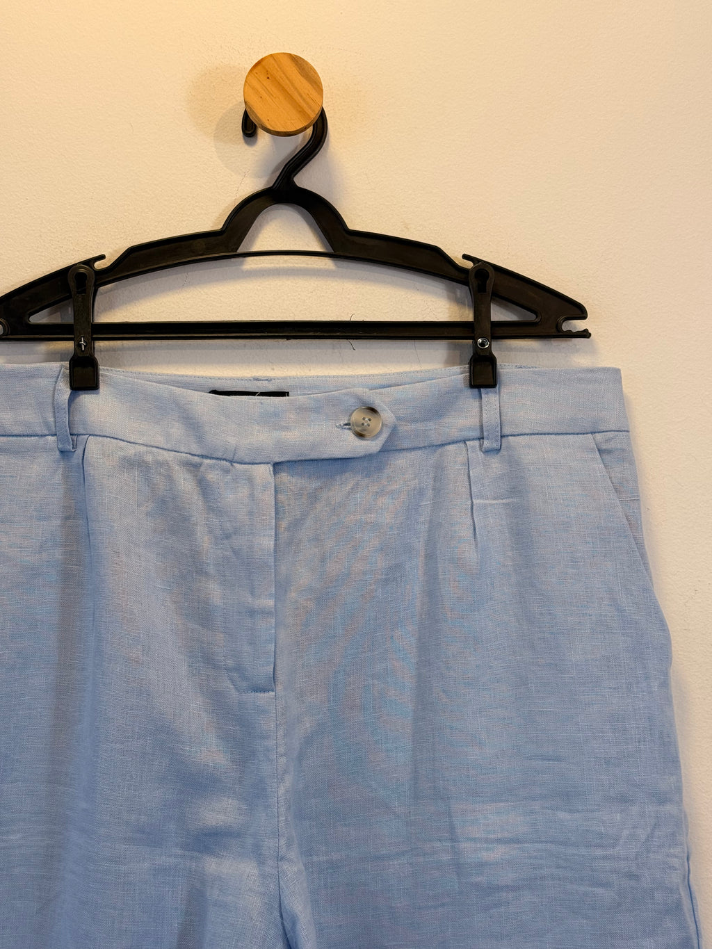 Short Azul de Linho Anahí