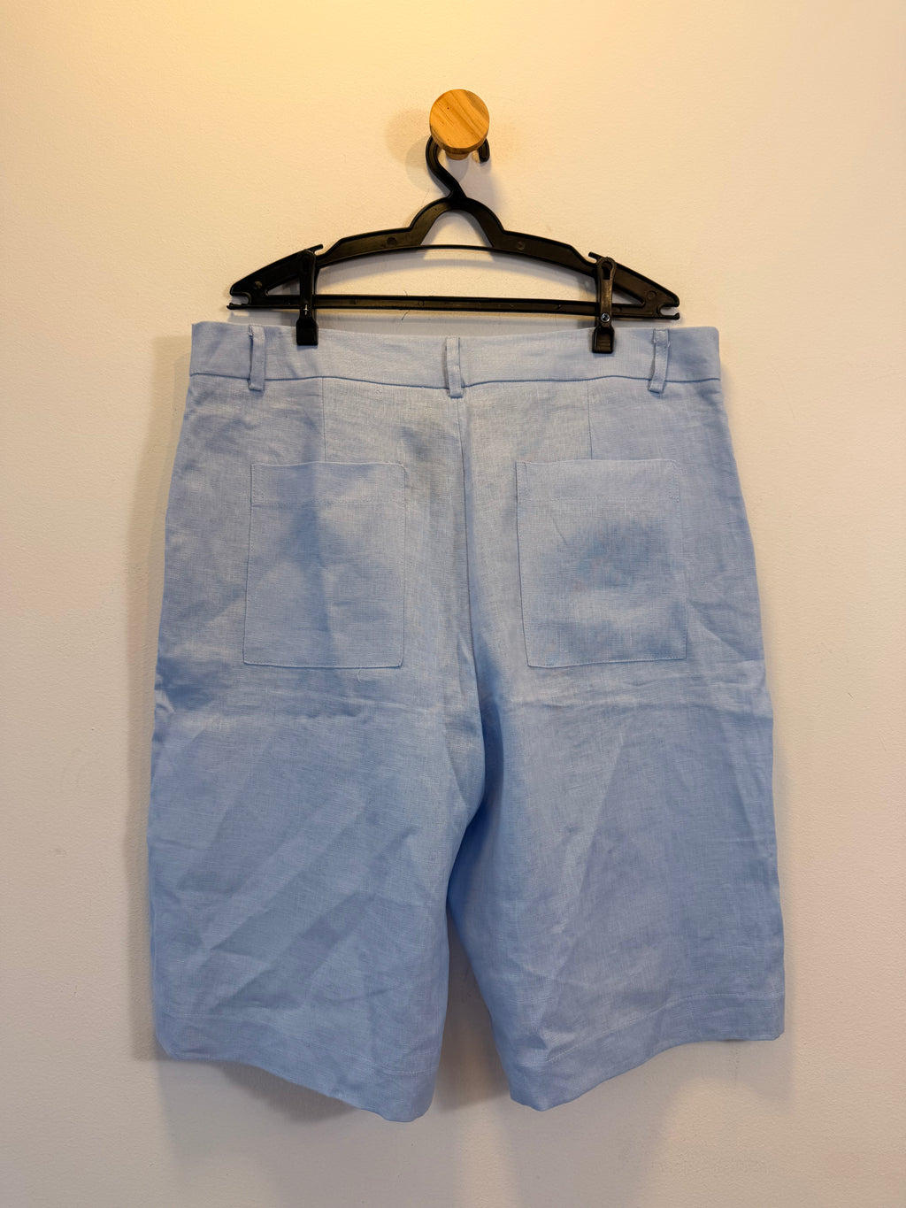 Short Azul de Linho Anahí