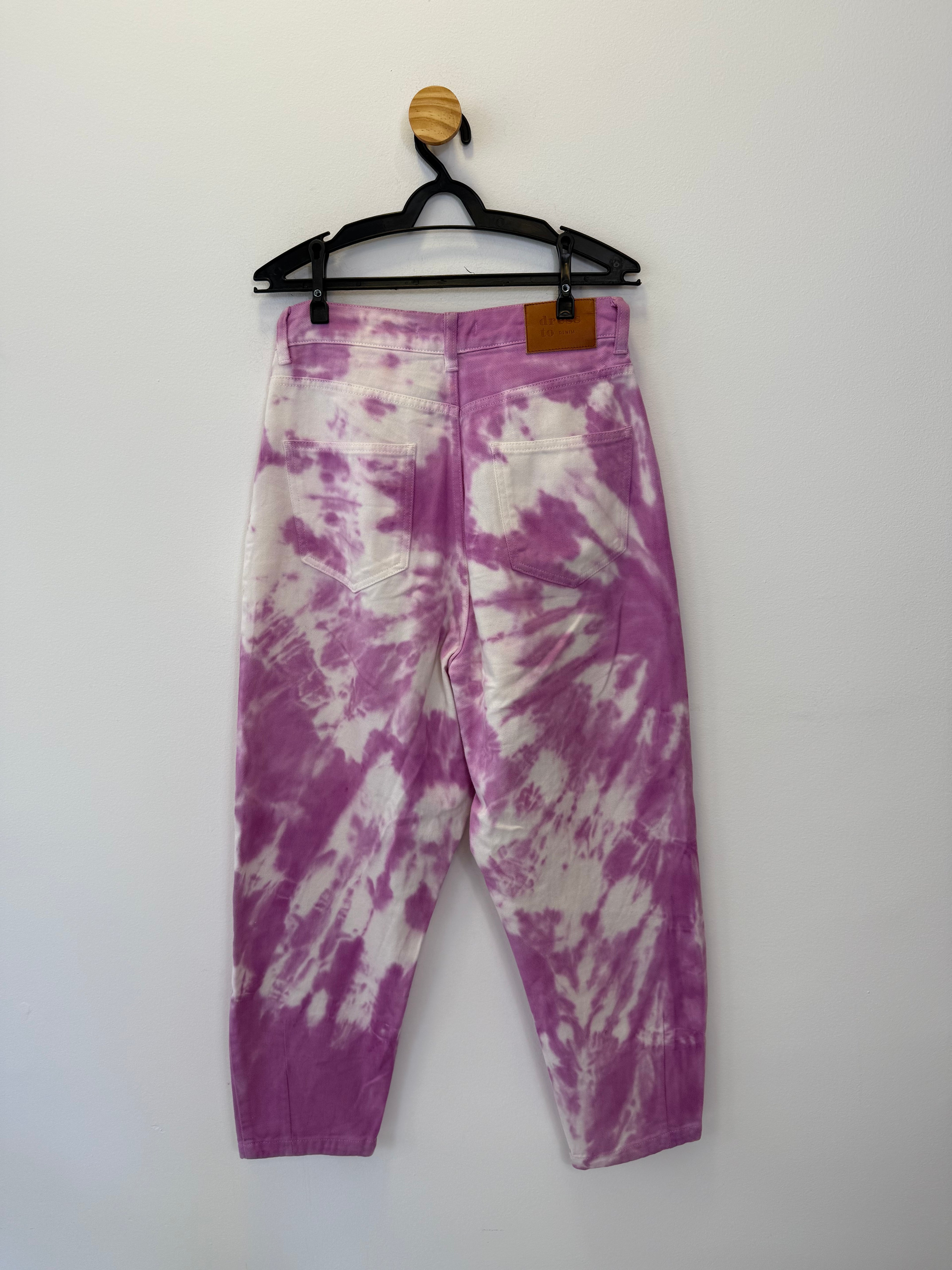 Calça Denim Tie Dye