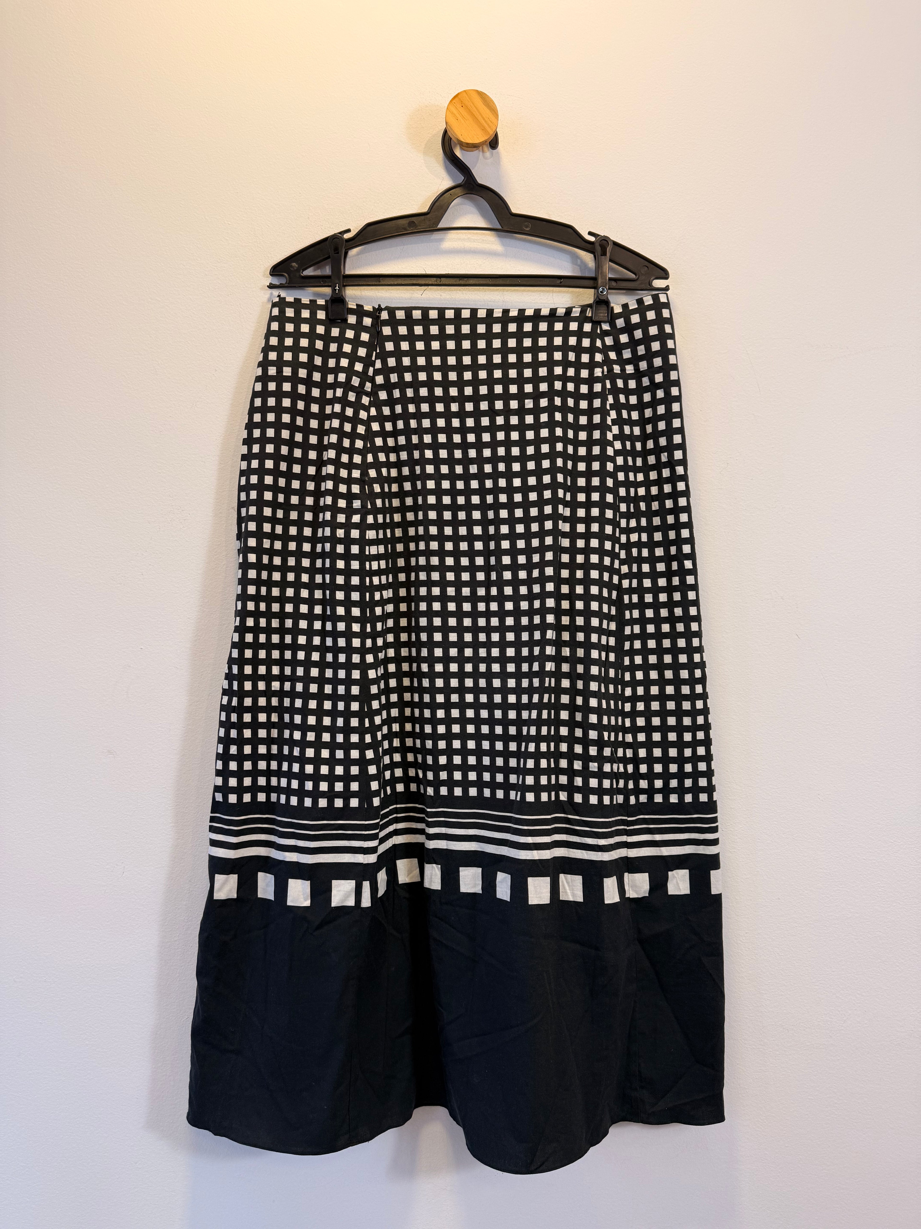 Saia Midi Estampada Souq