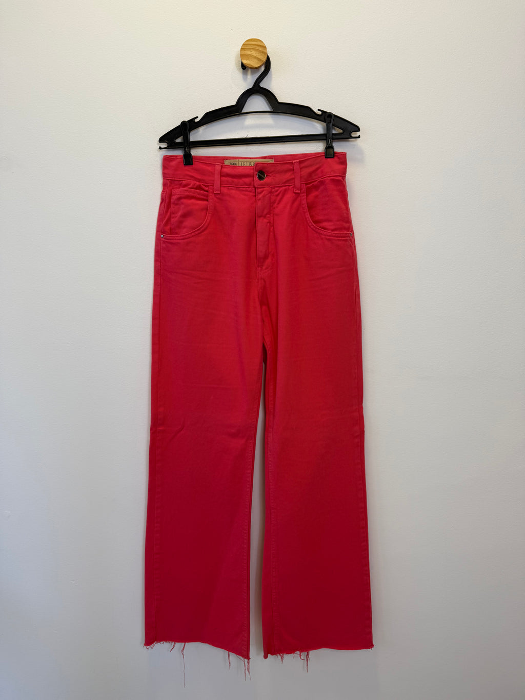 Calça Wide Leg Coral
