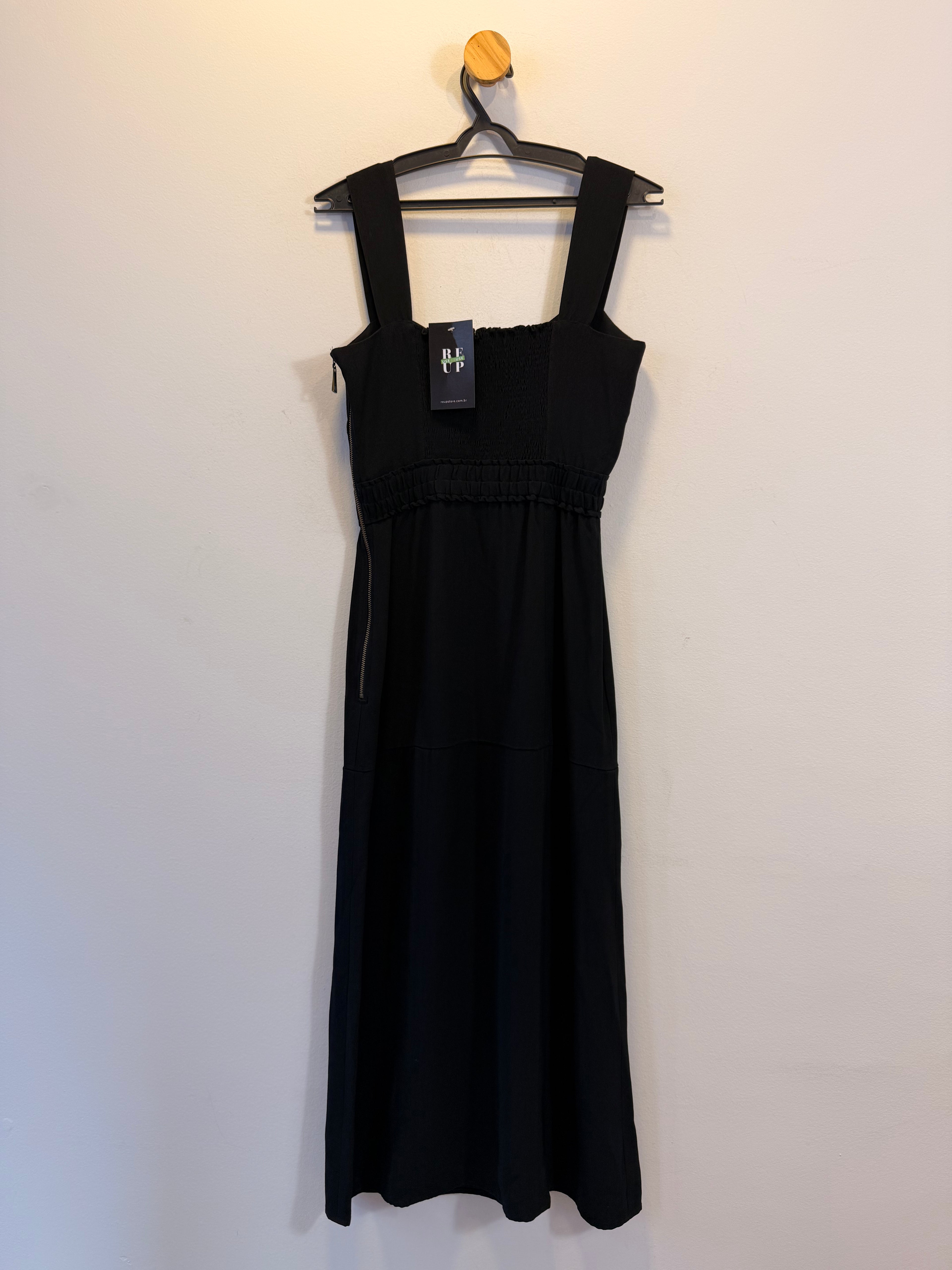 Vestido Preto Nati Vozza