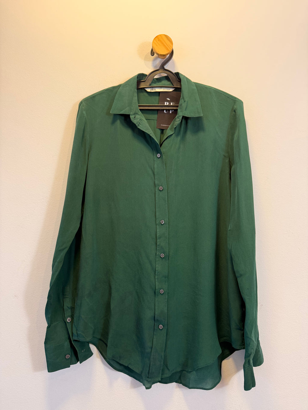 Camisa de Seda Zara