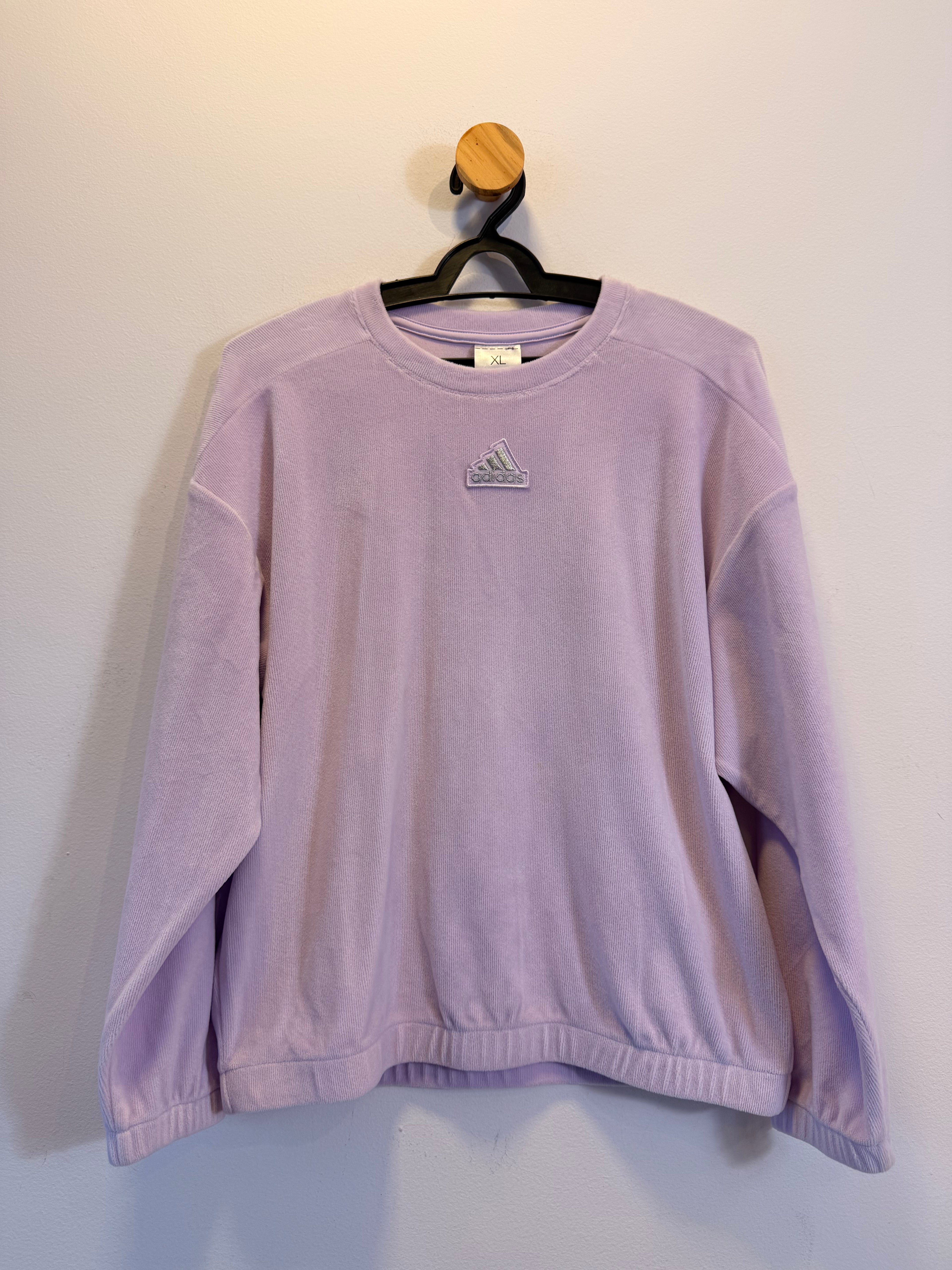 Moletom Lilás Adidas