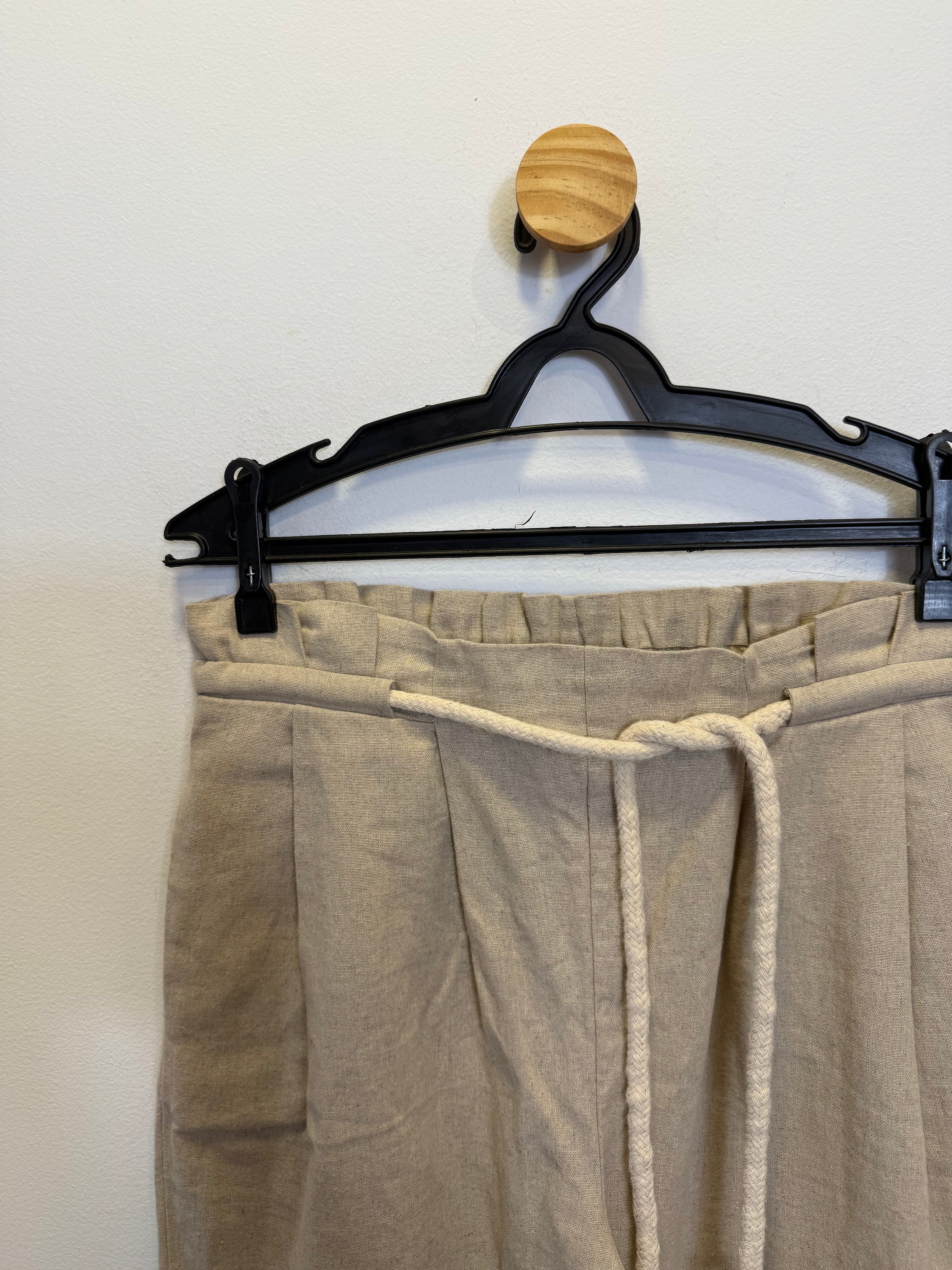 Calça de Linho Cru