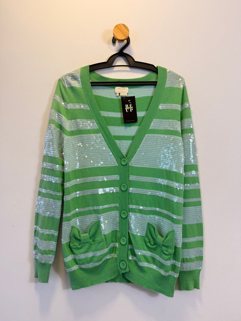 Casaco Verde Kate Spade
