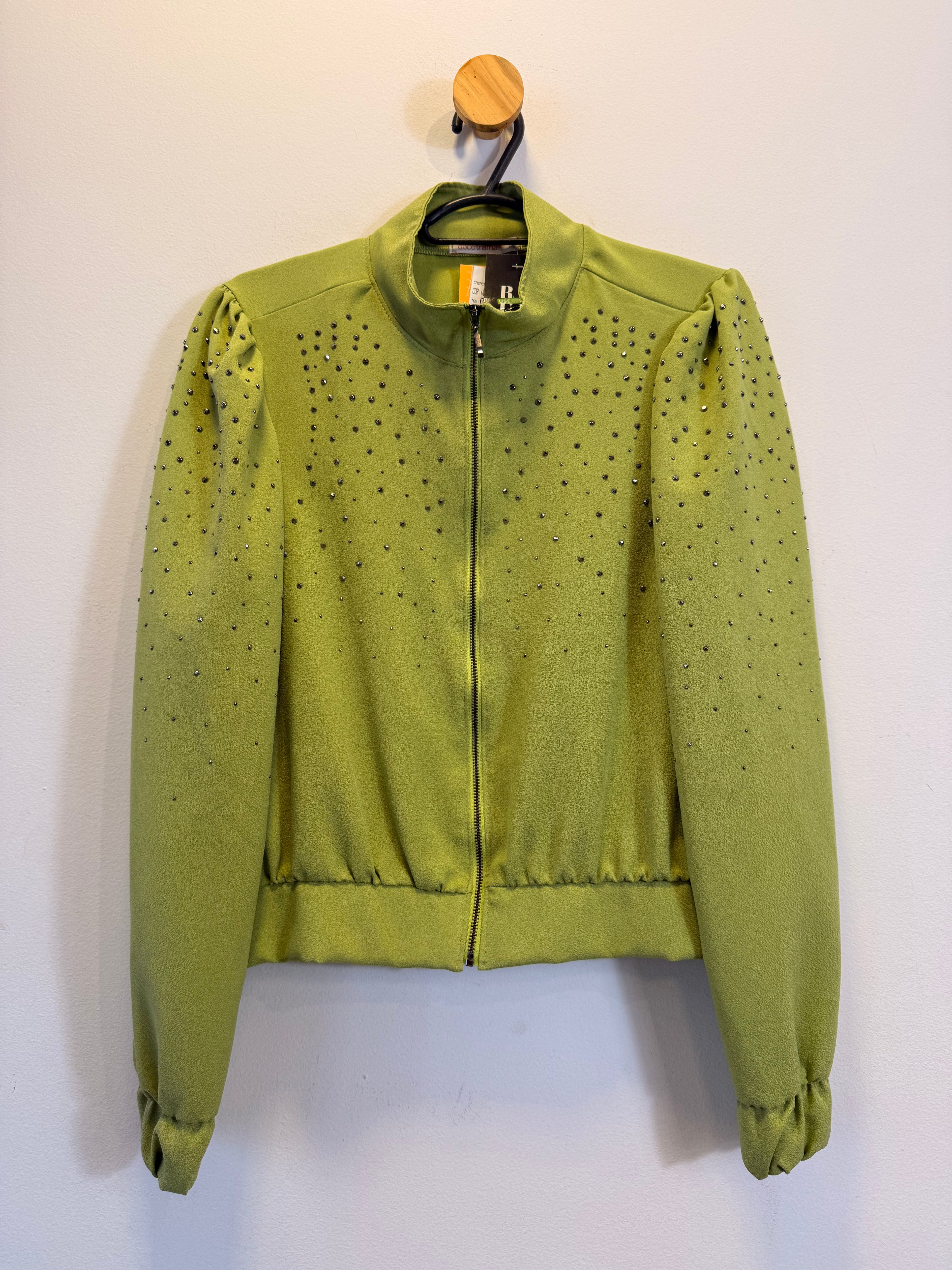 Jaqueta Bomber Verde