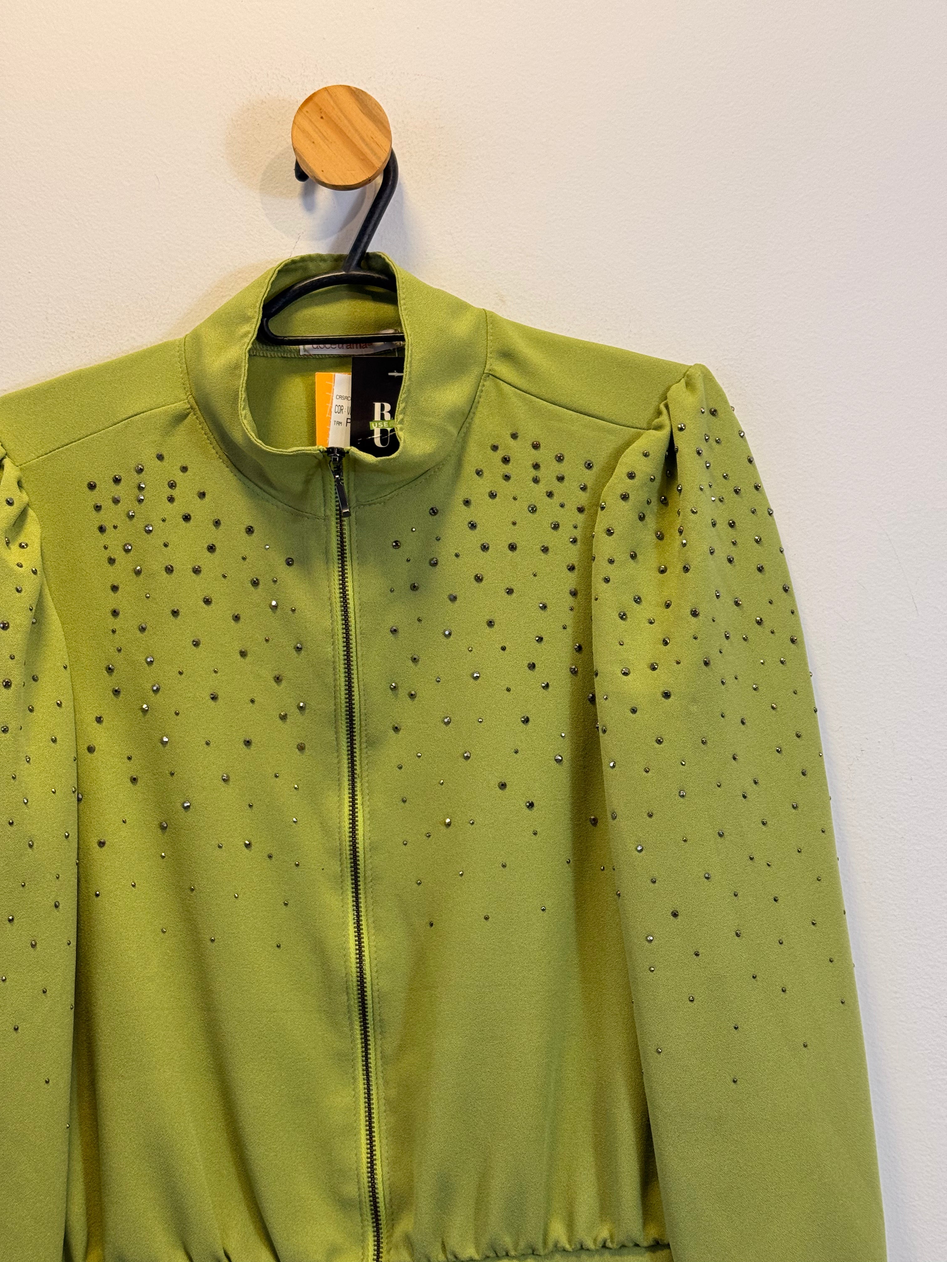 Jaqueta Bomber Verde