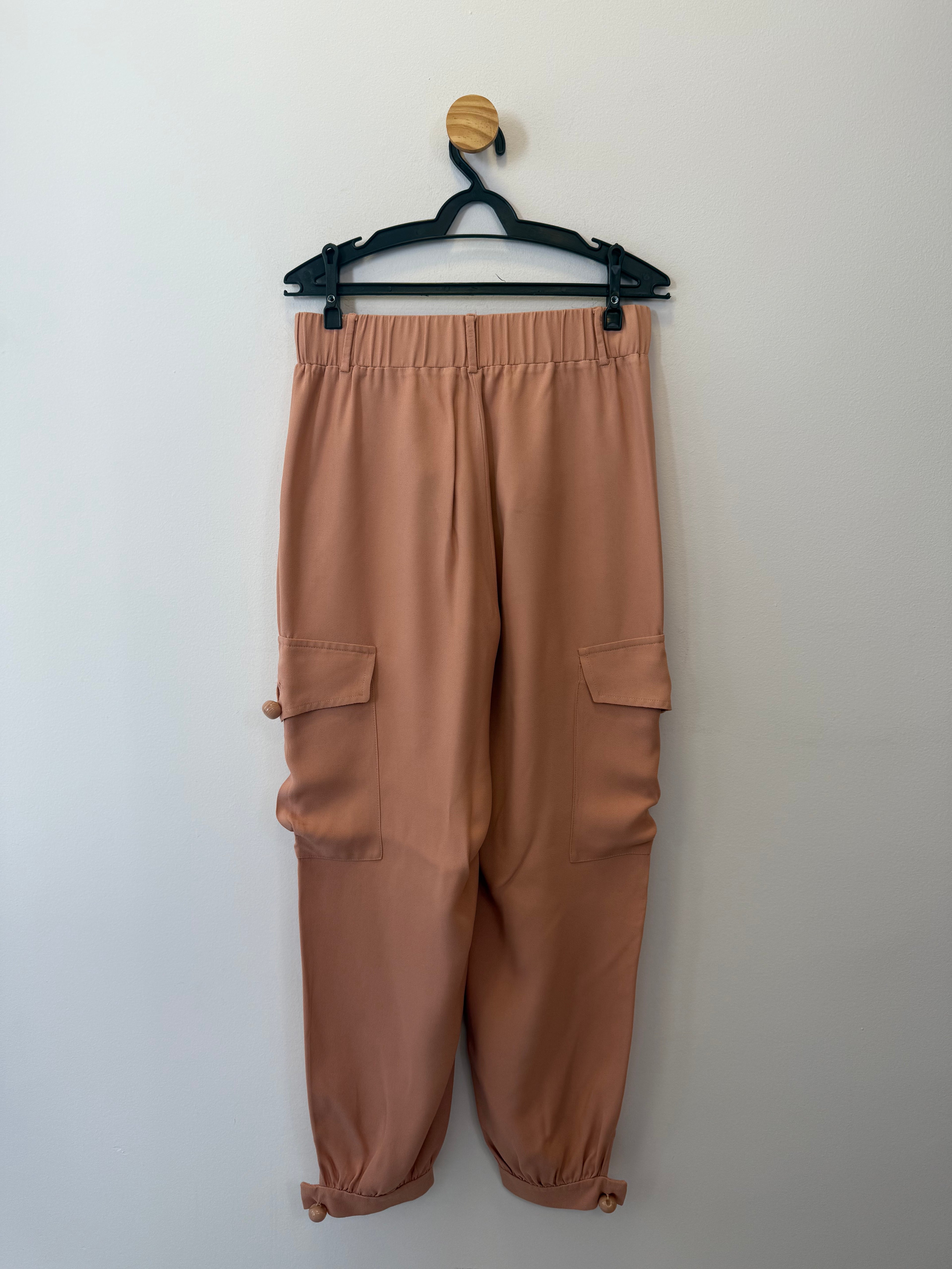 Calça Cargo Bege