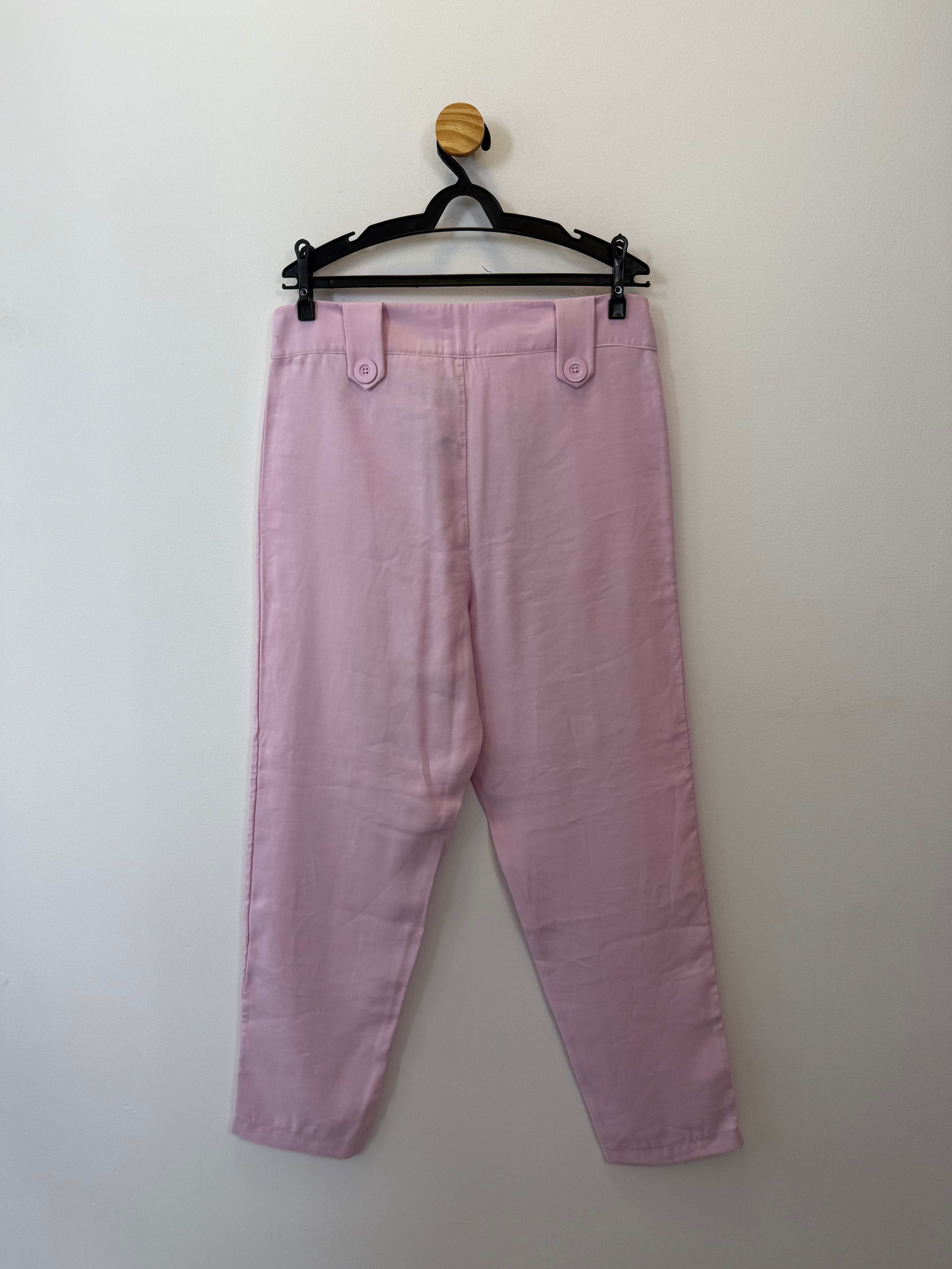 Calça Cargo Rosa Bebê