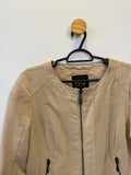 Jaqueta Suede Bege