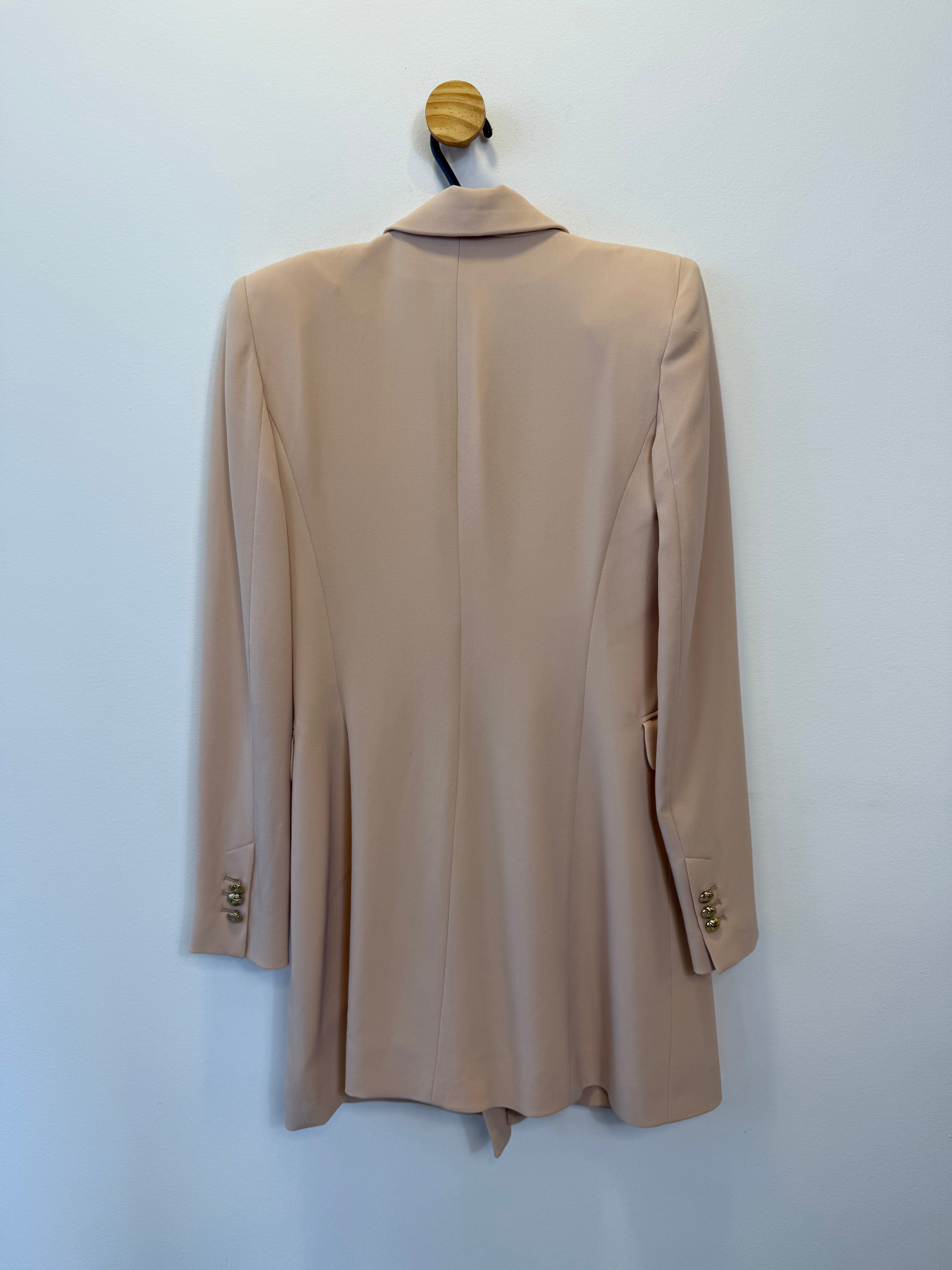 Blazer Alongado Bege