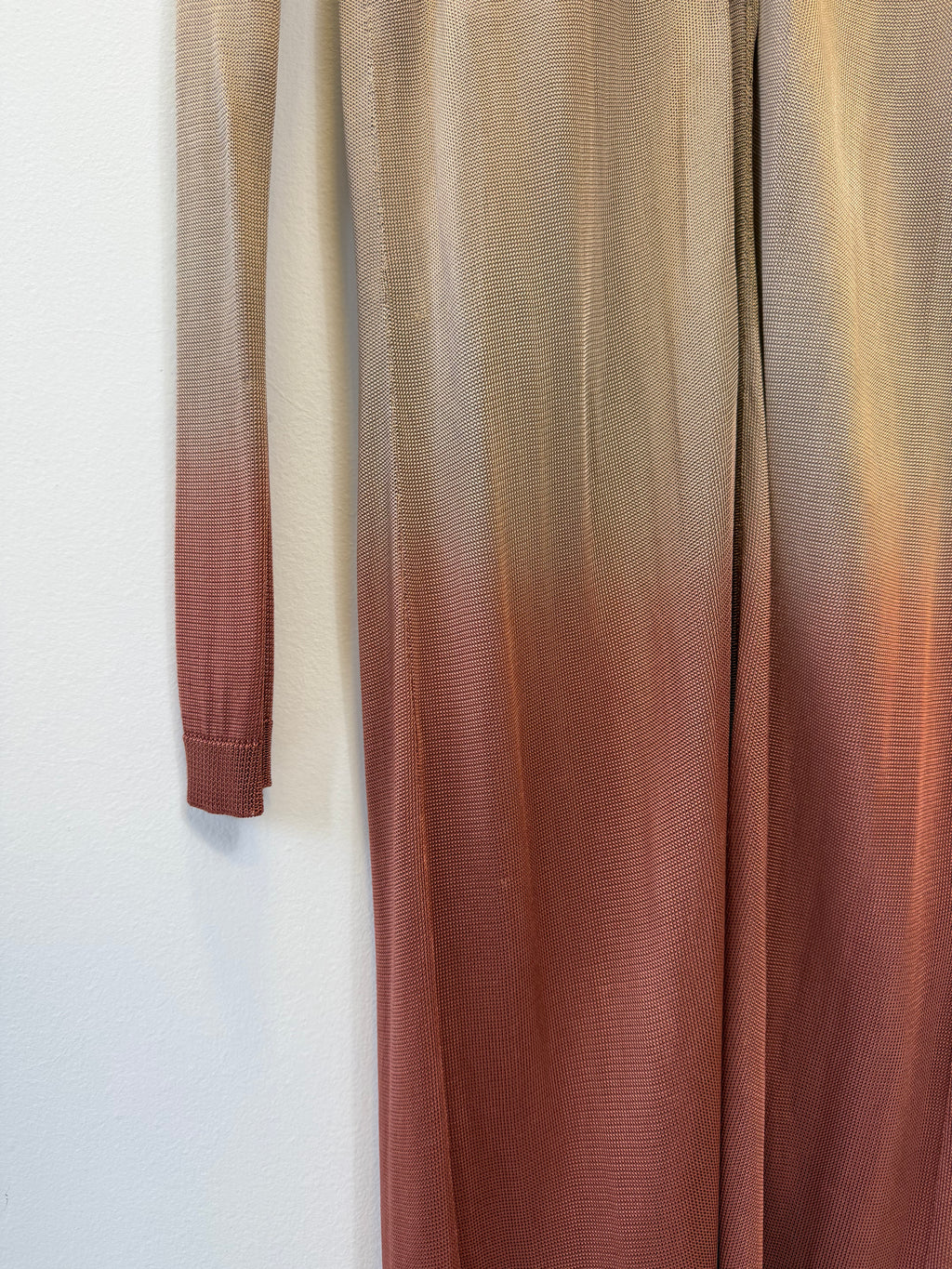 Cardigan Longo em Degradê