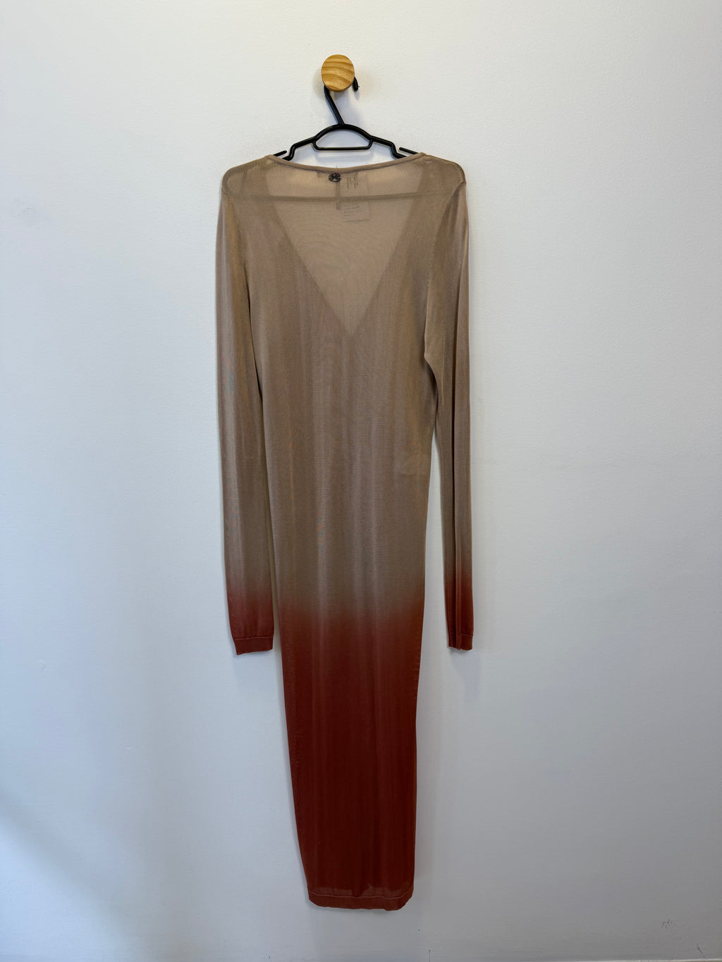 Cardigan Longo em Degradê