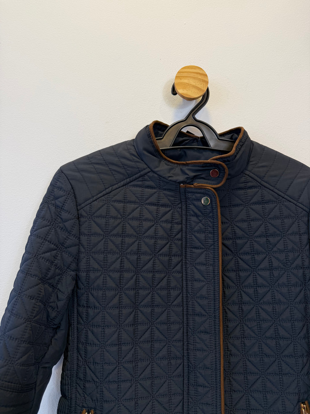 Jaqueta Puffer Azul Marinho
