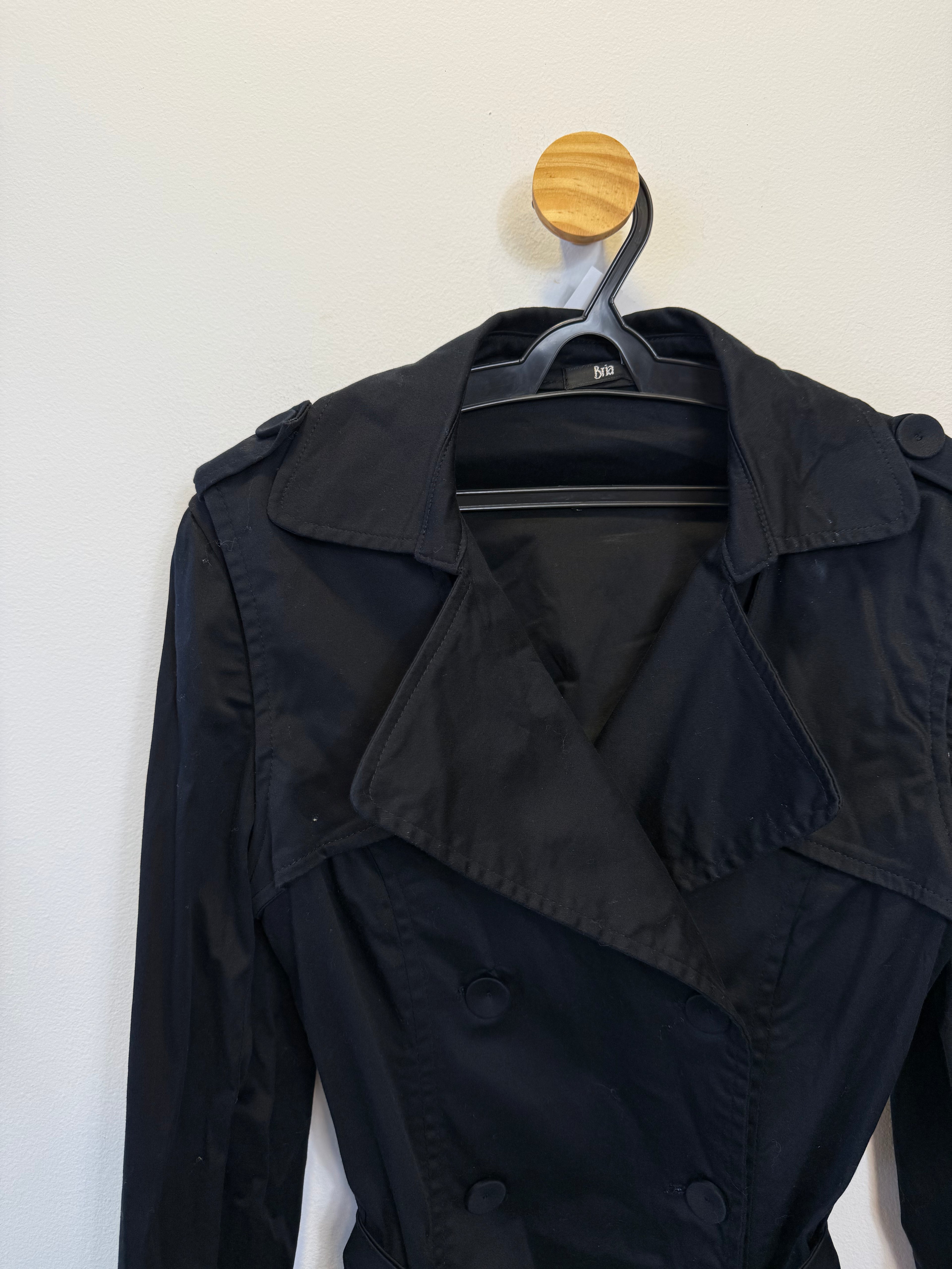 Trench Coat Preto