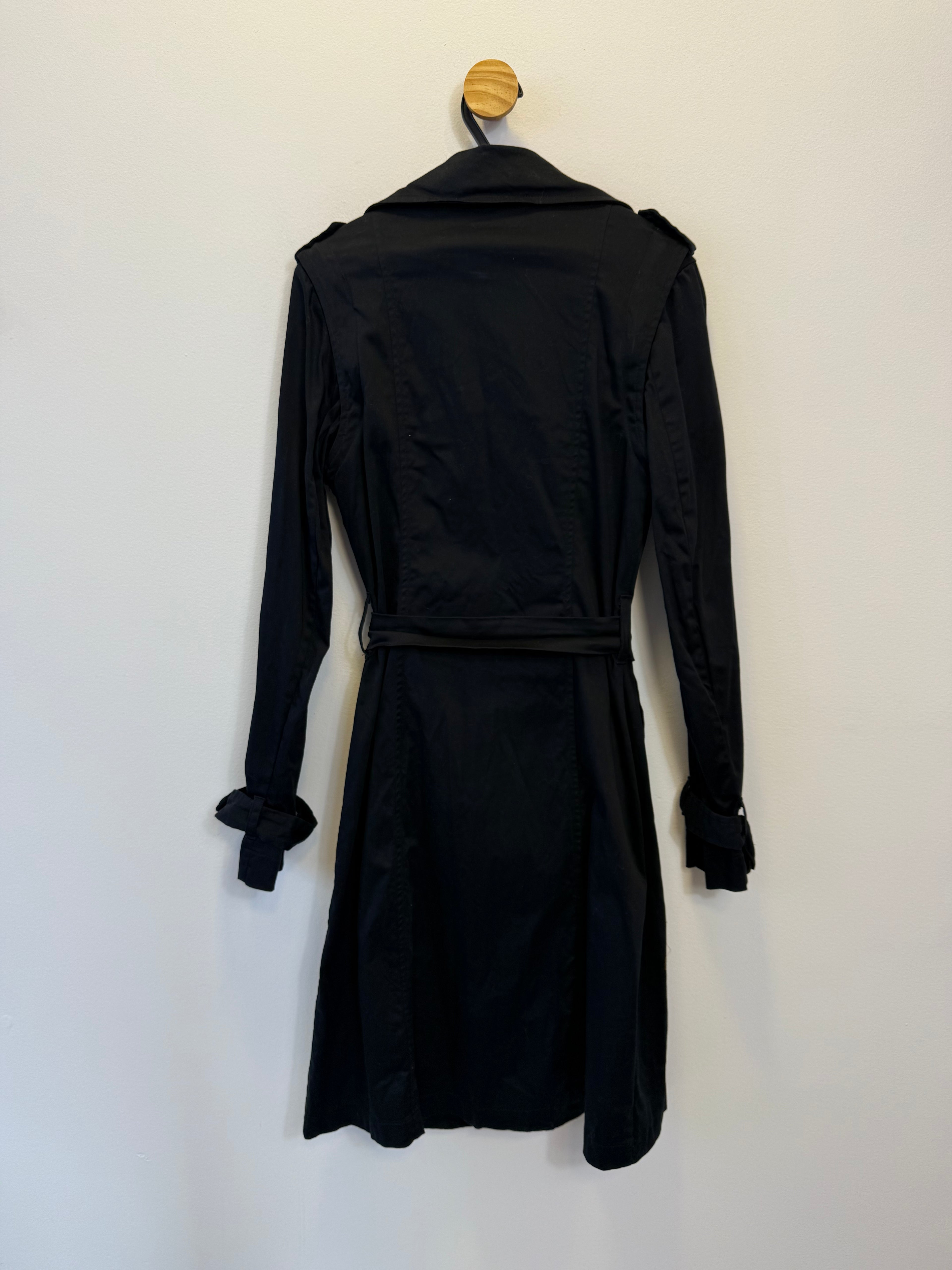 Trench Coat Preto