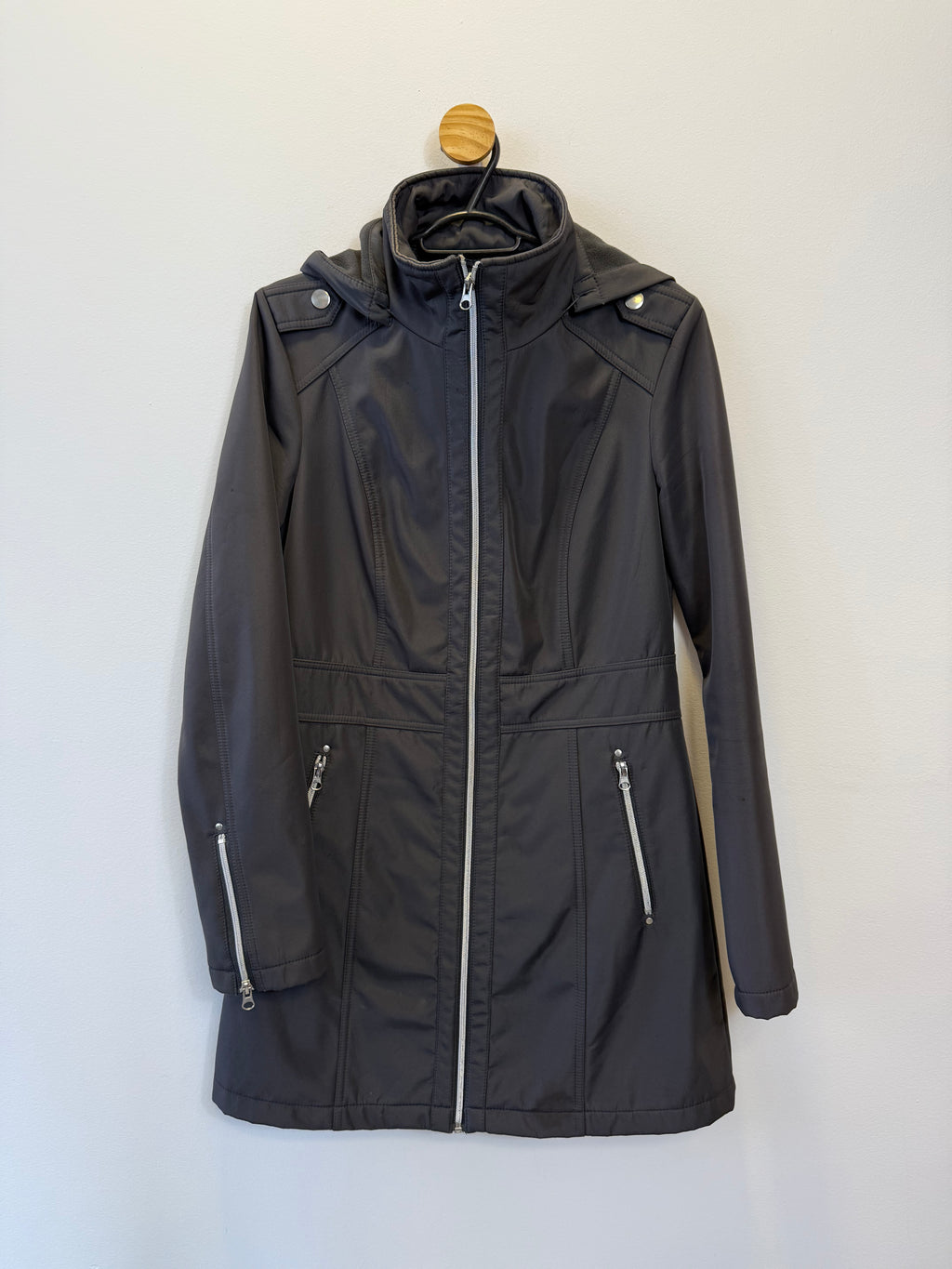 Parka Cinza Chumbo