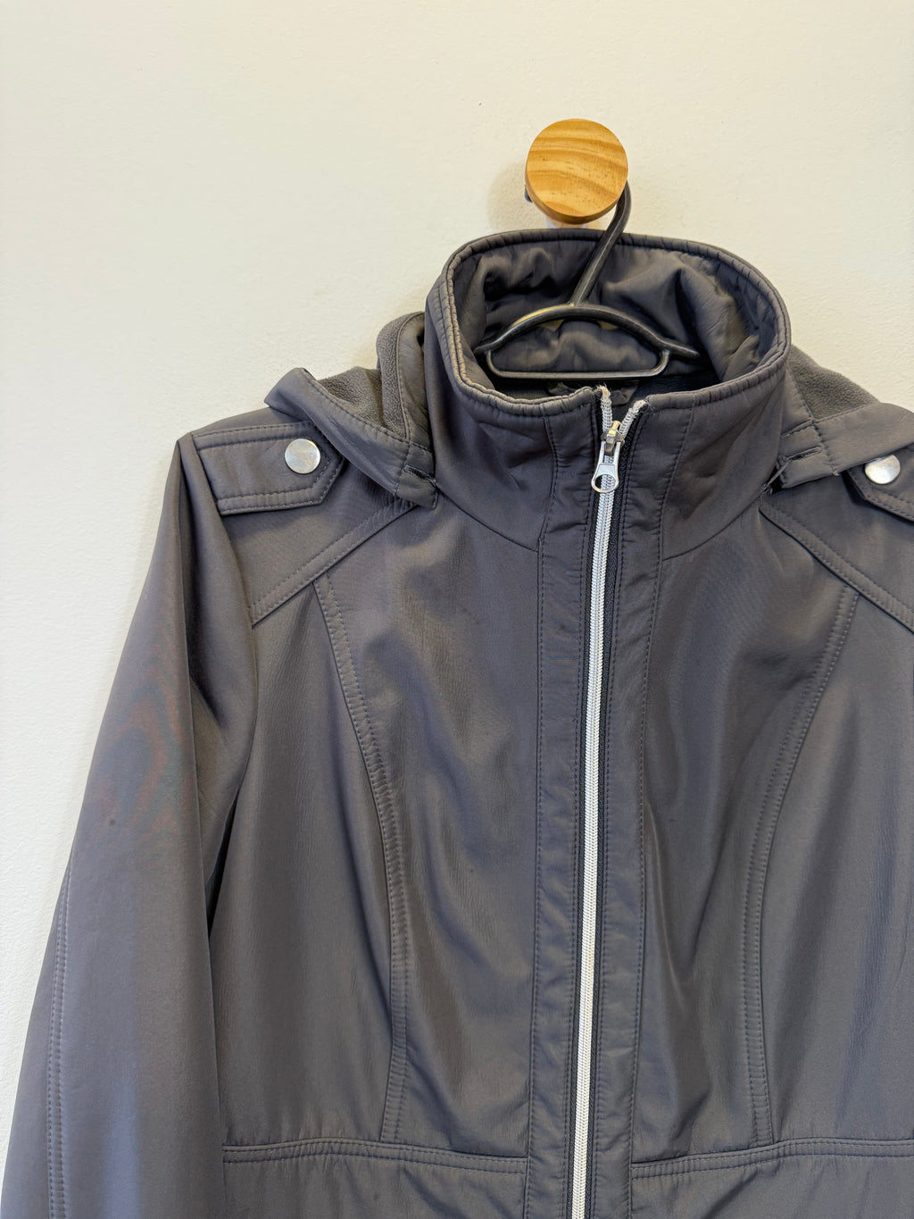 Parka Cinza Chumbo