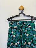 Calça Estampada Azul e Verde