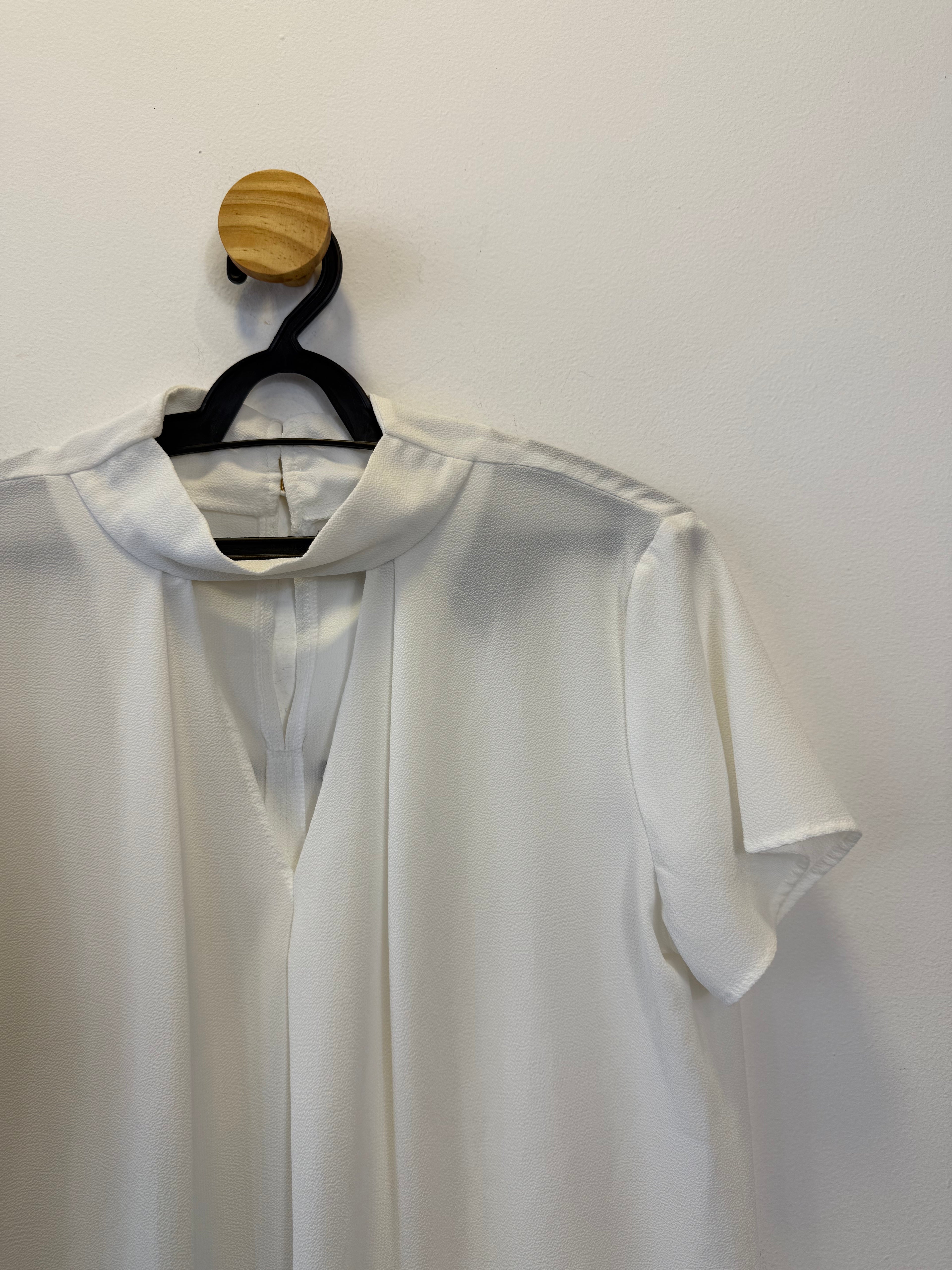 Blusa Gola Alta Branca