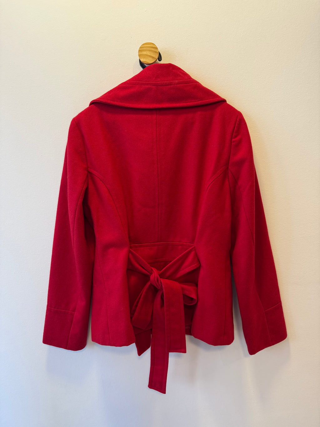 Casaco Vermelho com Lã