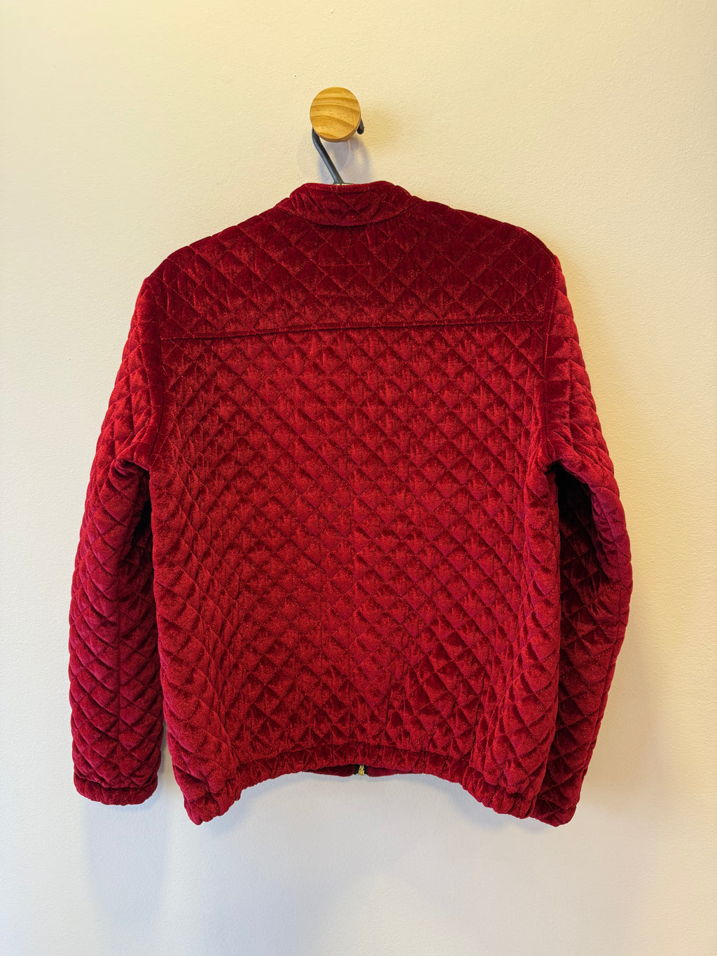 Jaqueta Veludo Vermelho
