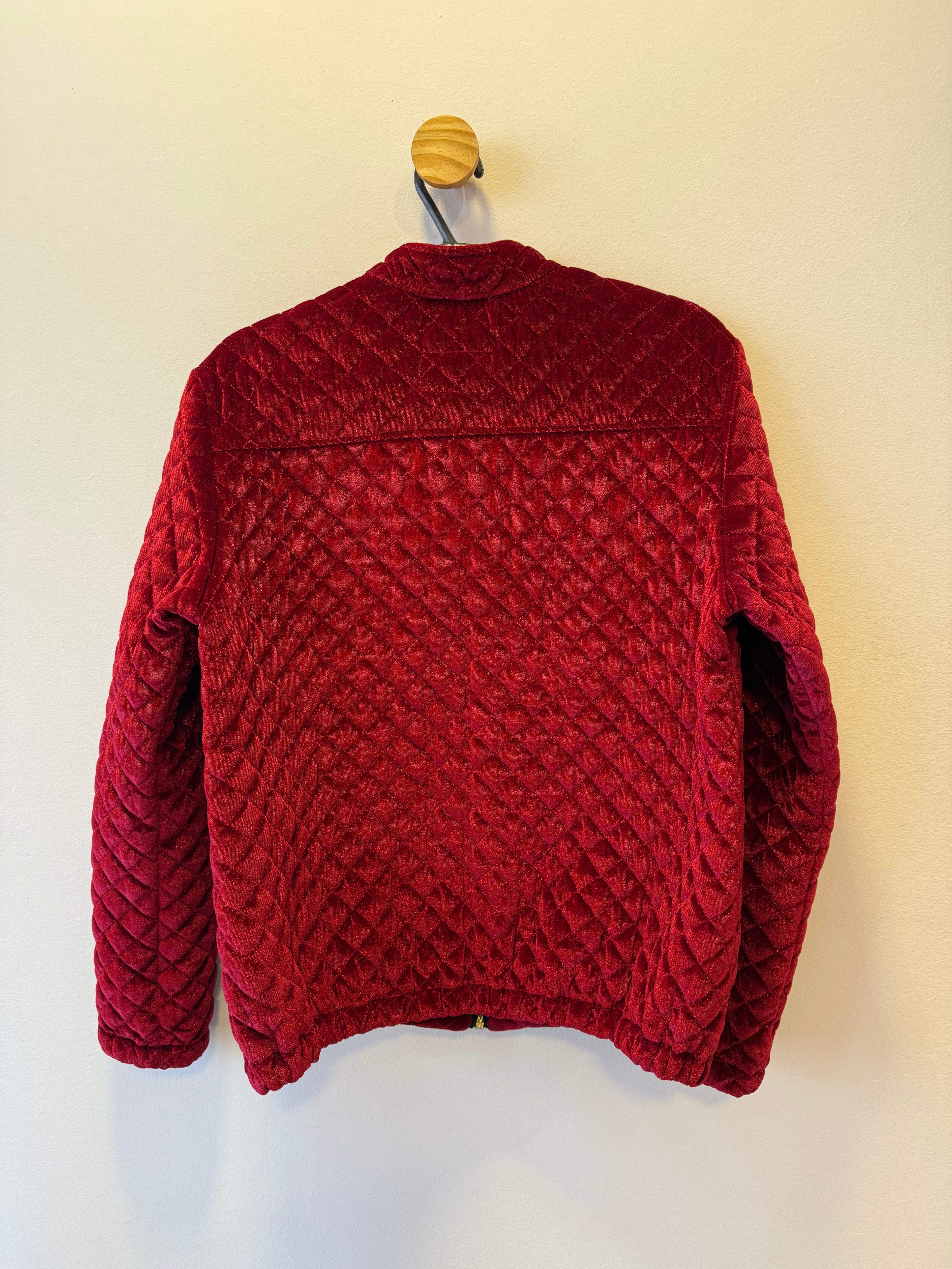 Jaqueta Veludo Vermelho