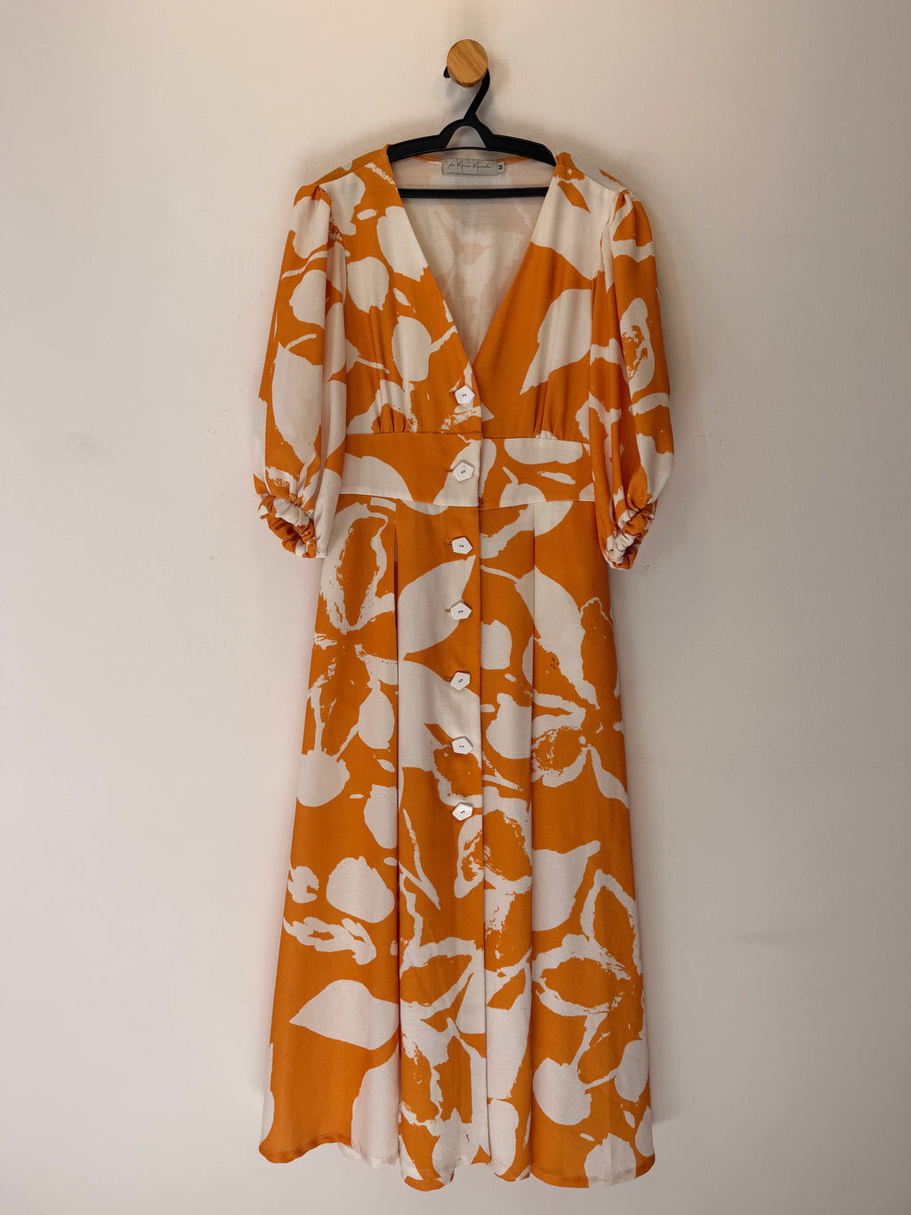 Vestido Estampado Por Maria Manoela