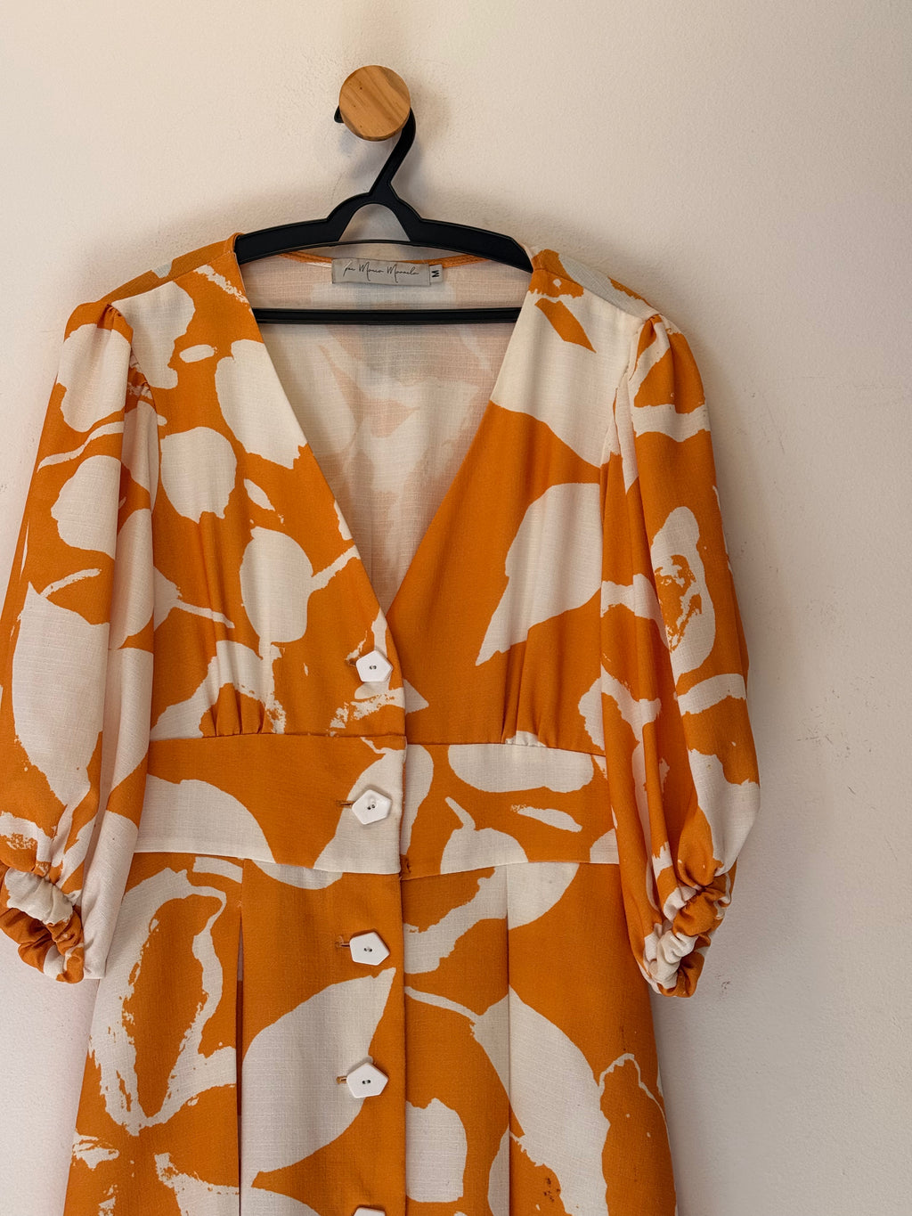 Vestido Estampado Por Maria Manoela
