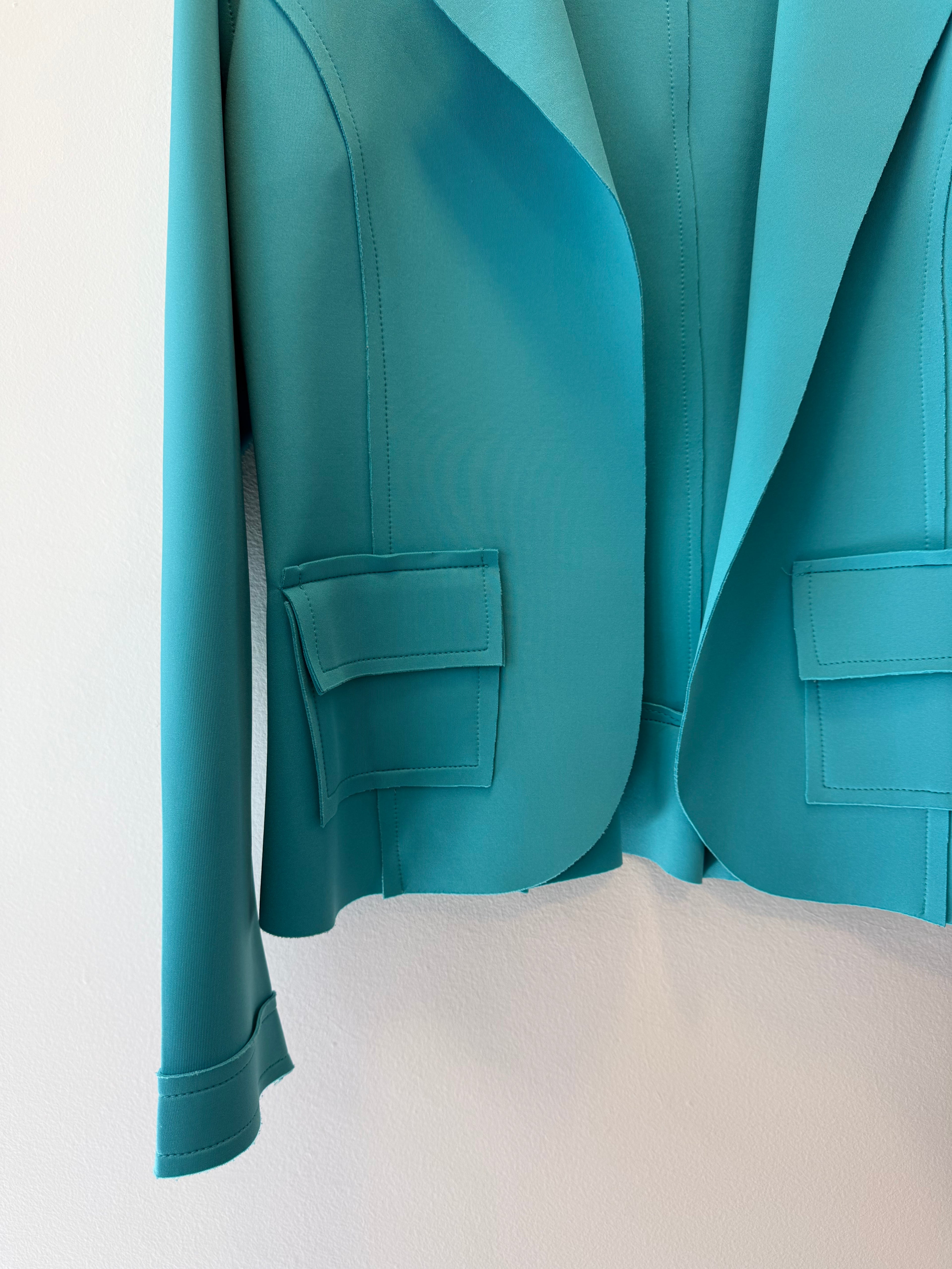 Blazer Azul Turquesa