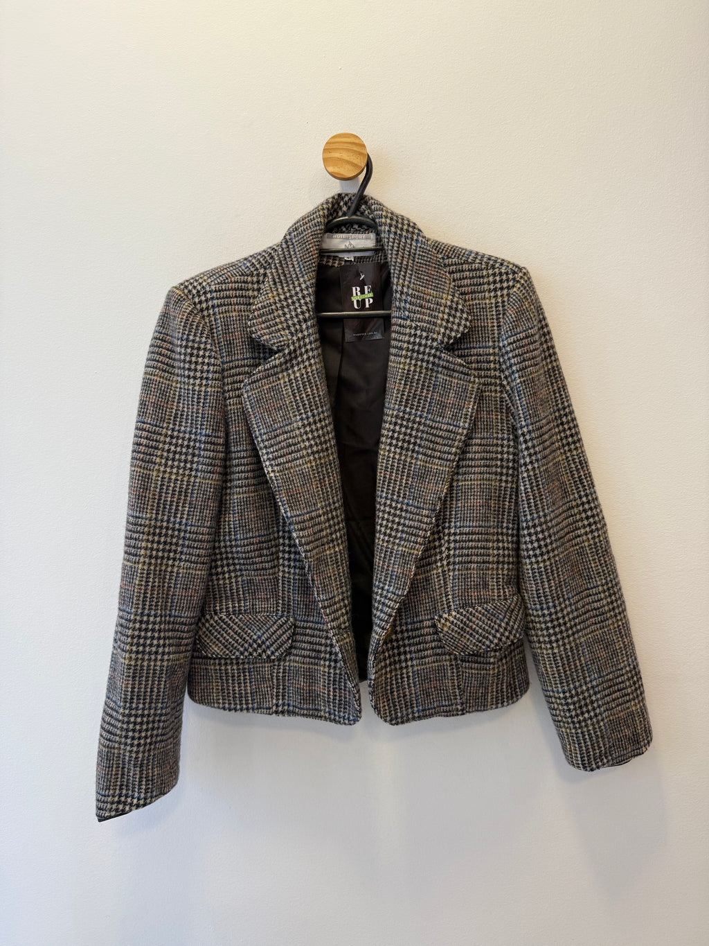 Blazer Cropped Xadrez