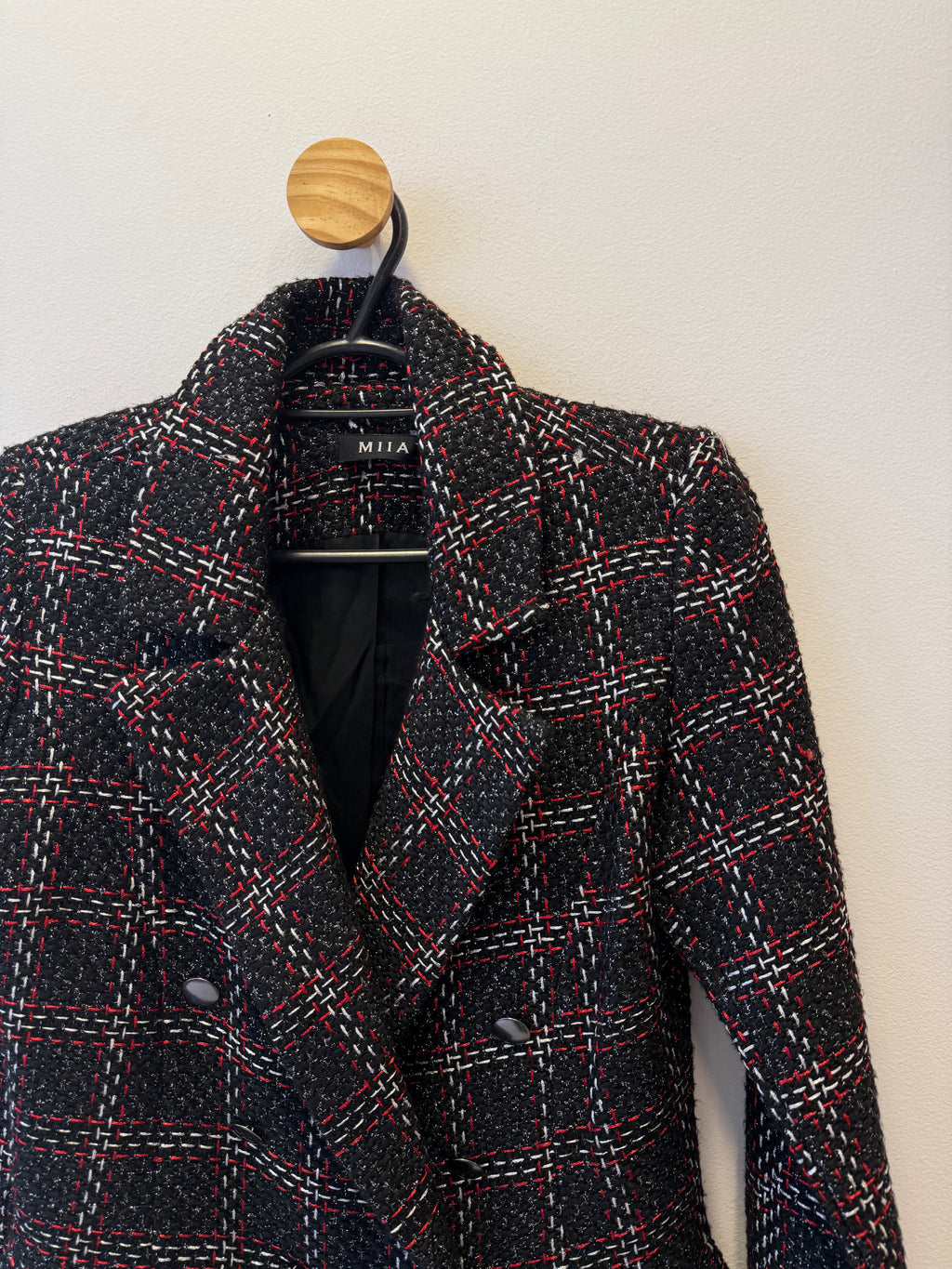 Blazer Tweed Xadrez