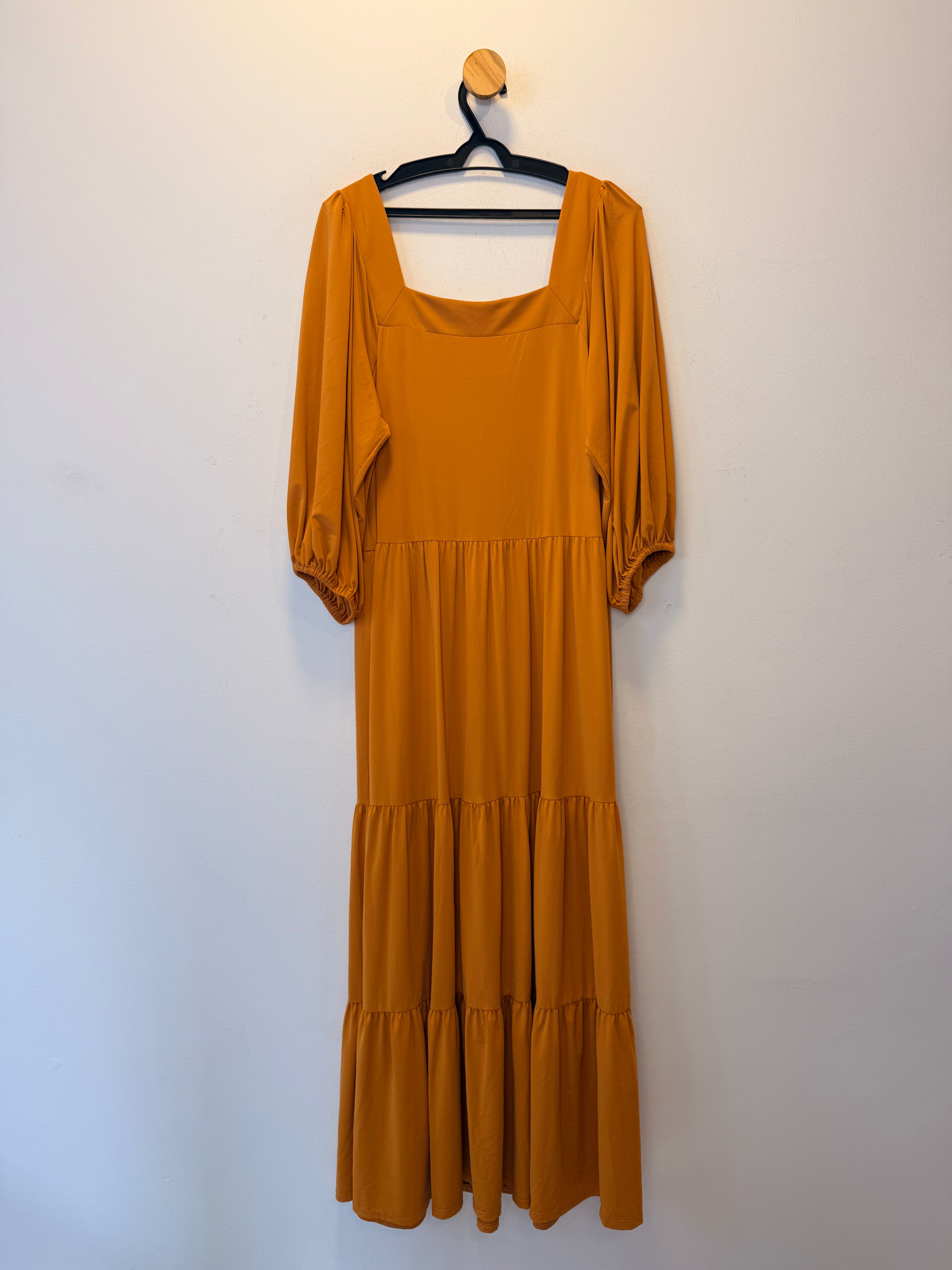Vestido Terracota Voar