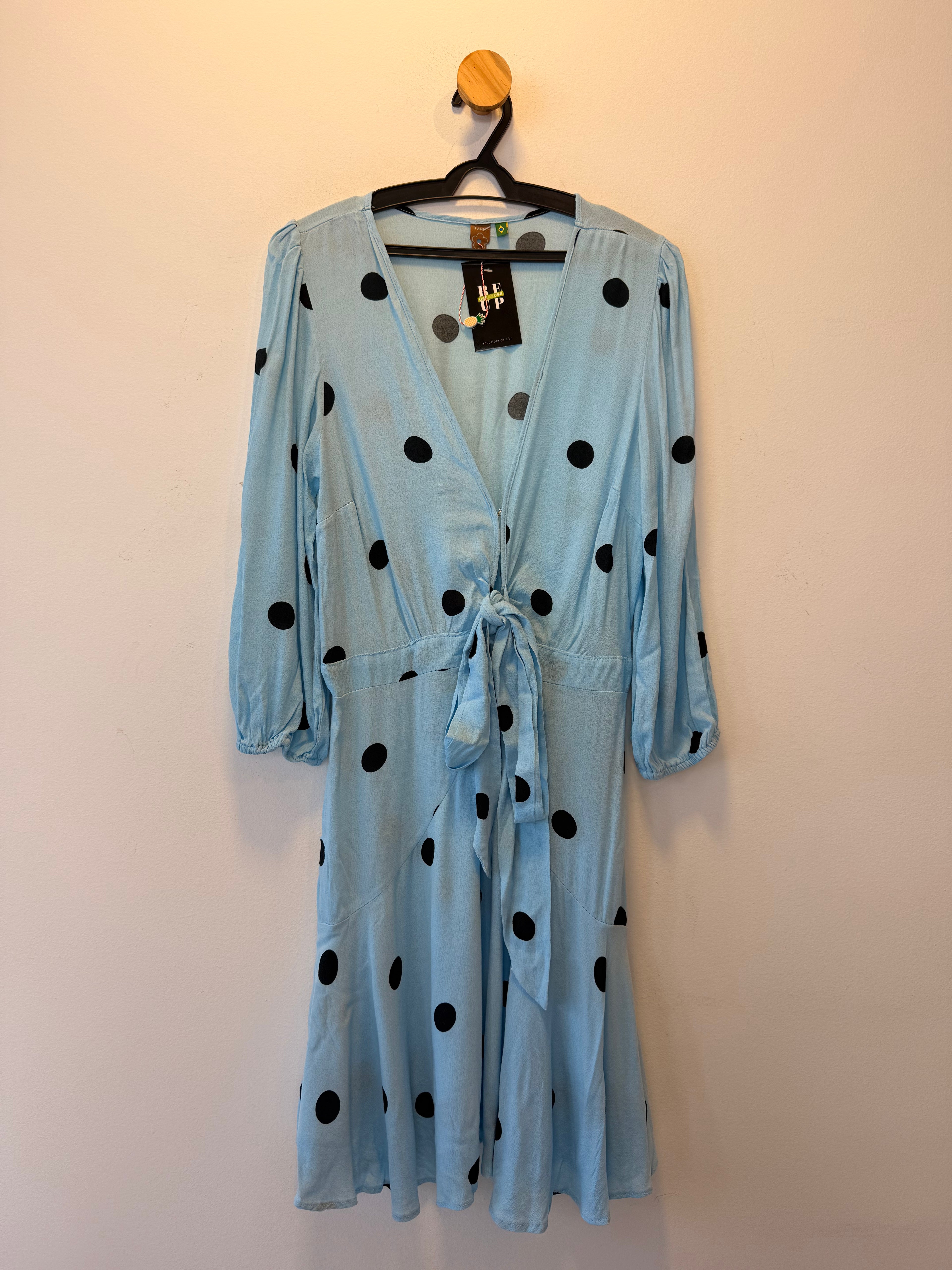 Vestido Poá Farm