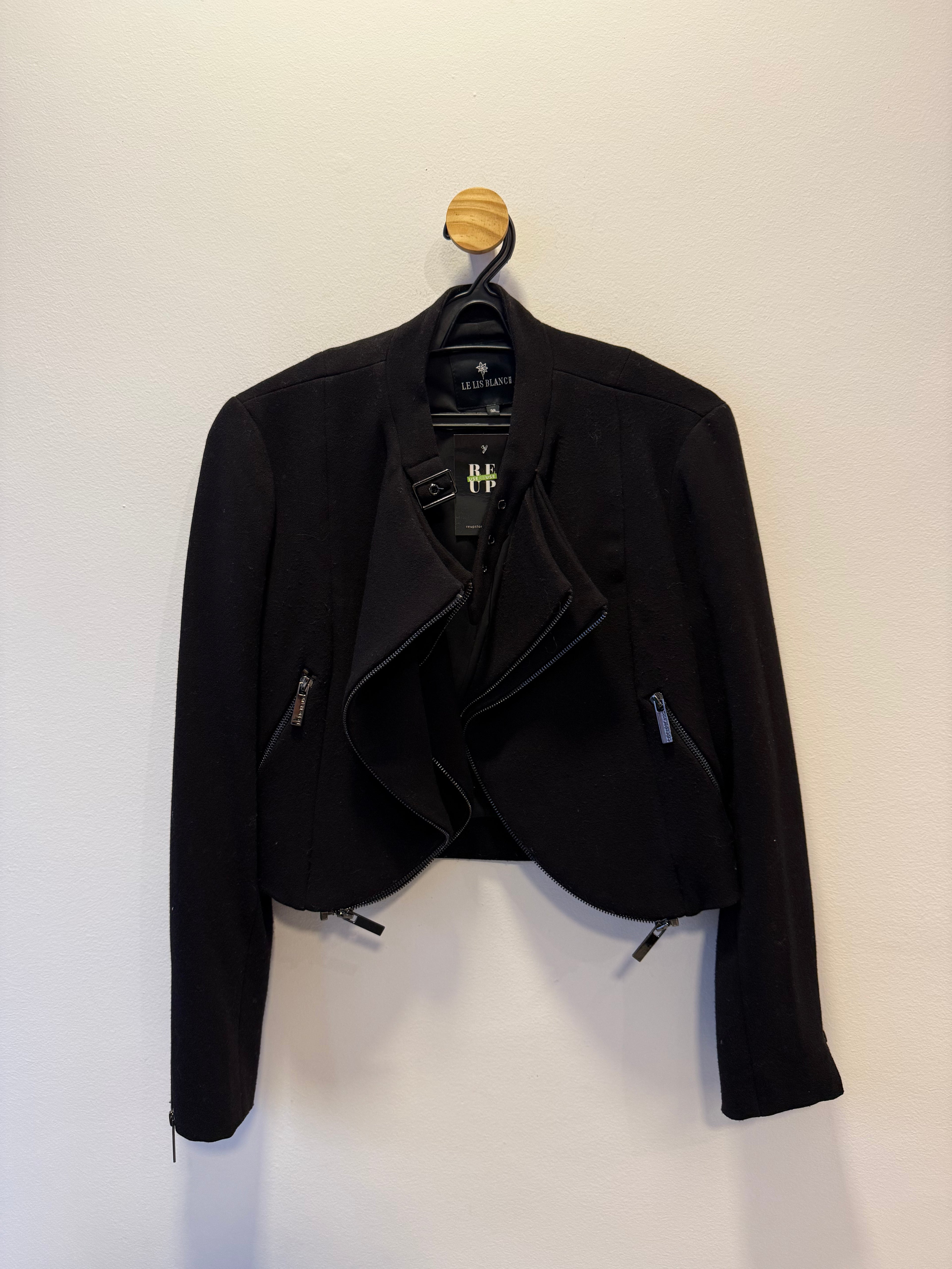 Casaco Cropped Preto