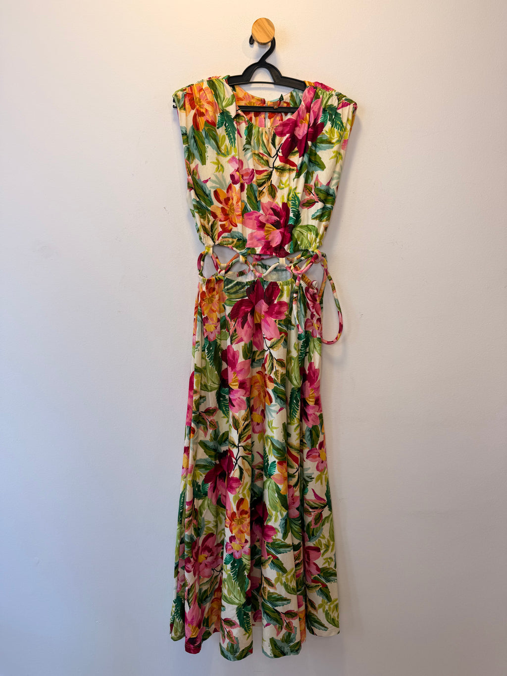 Vestido Longo Estampa Floral Farm