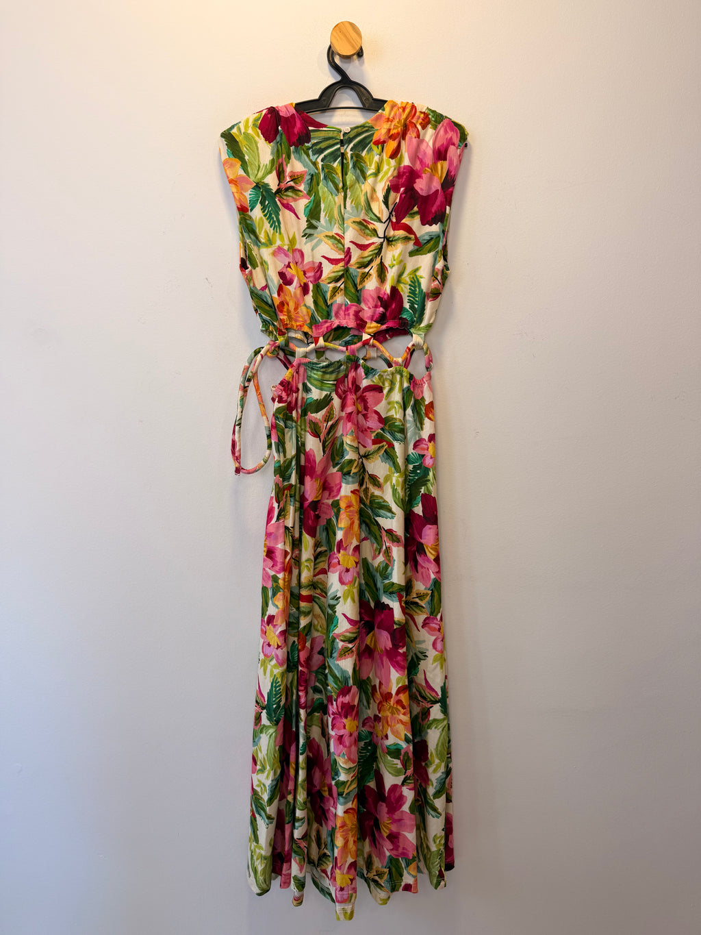 Vestido Longo Estampa Floral Farm
