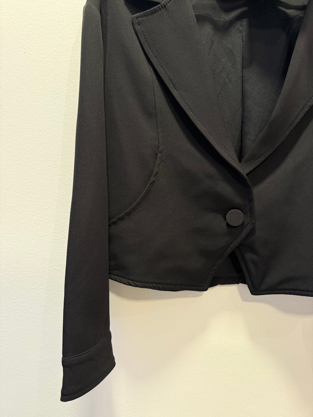 Blazer Cropped Preto