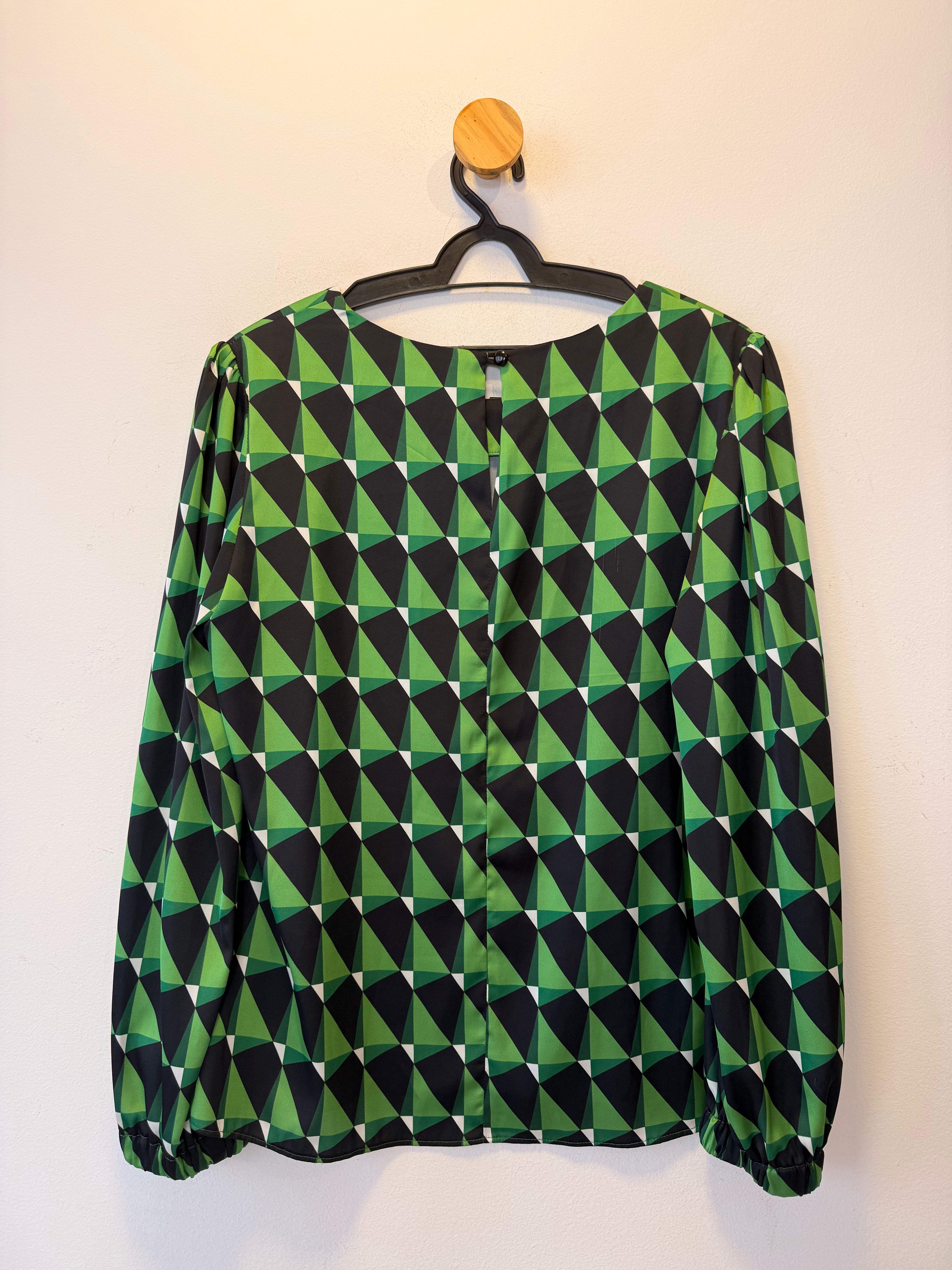 Blusa Verde Angela Xavier