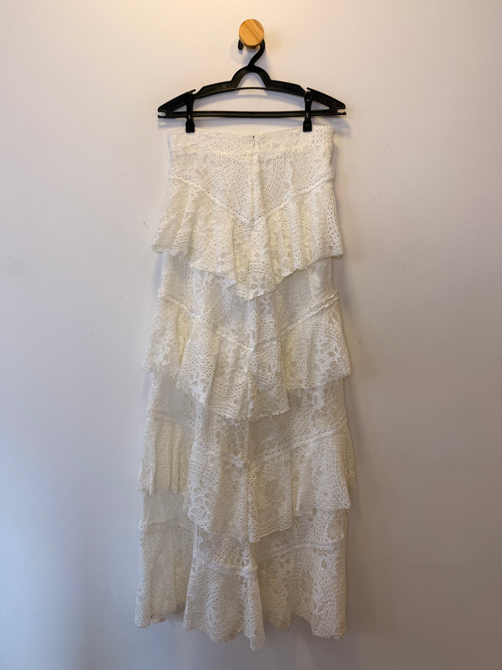 Conjunto Branco de Renda
