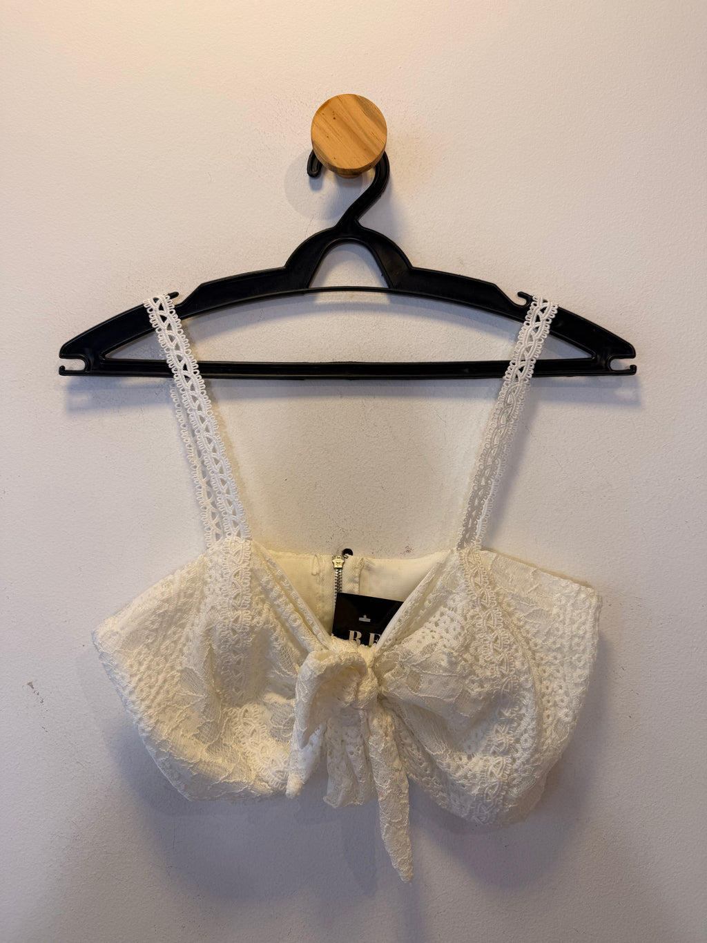 Conjunto Branco de Renda