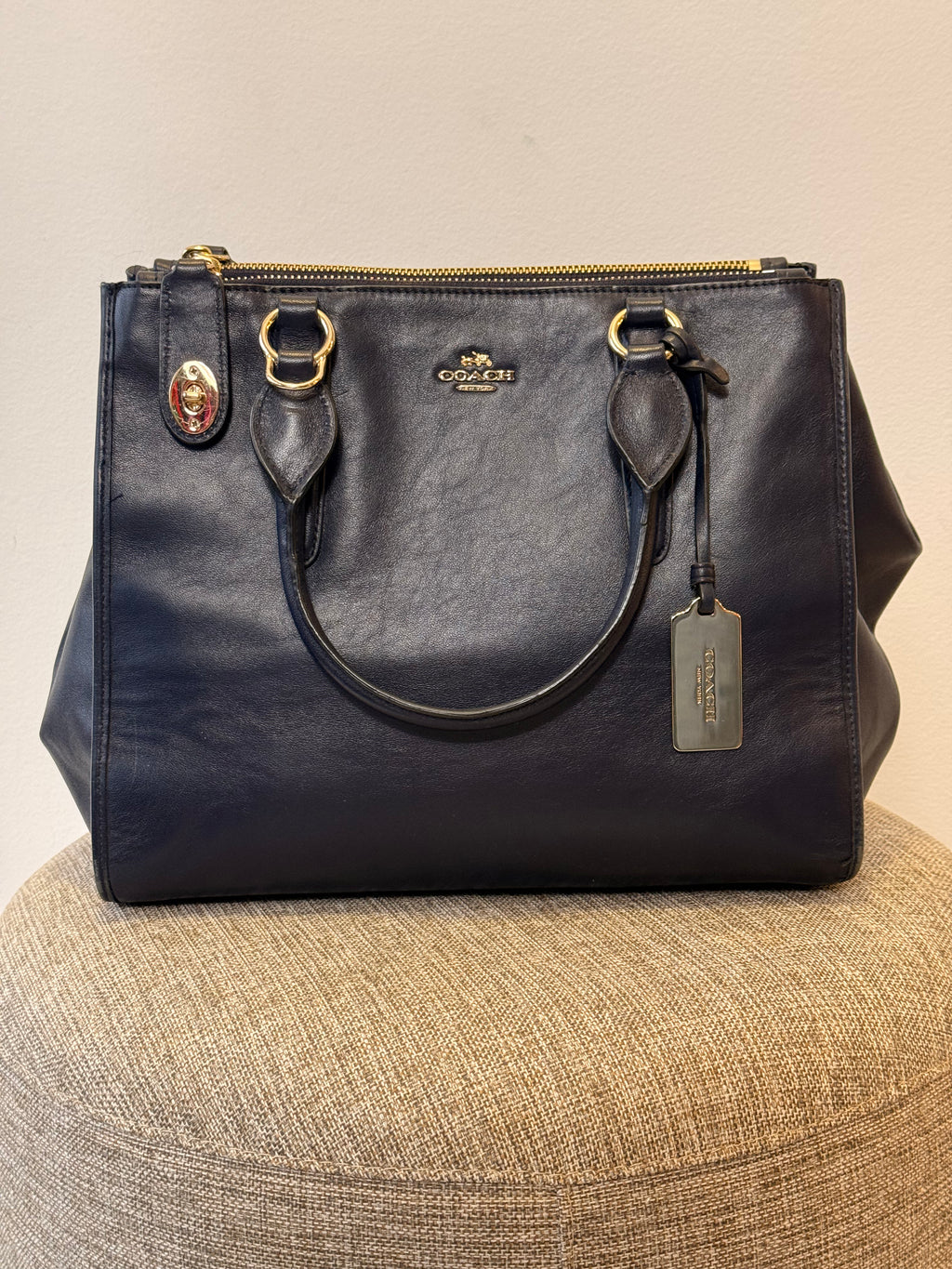 Bolsa Azul Marinho Coach