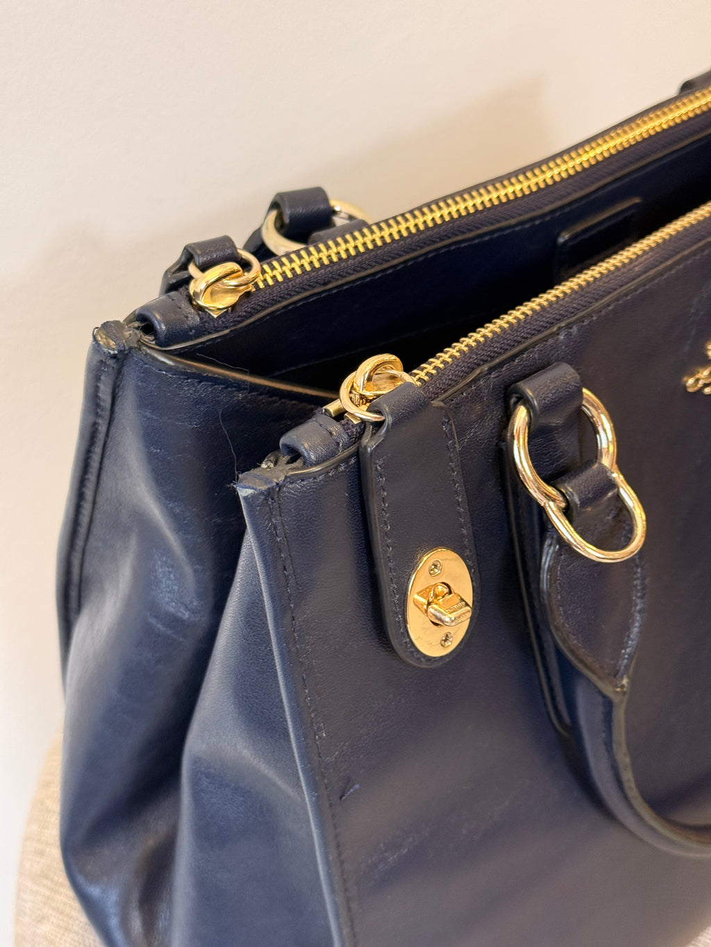 Bolsa Azul Marinho Coach