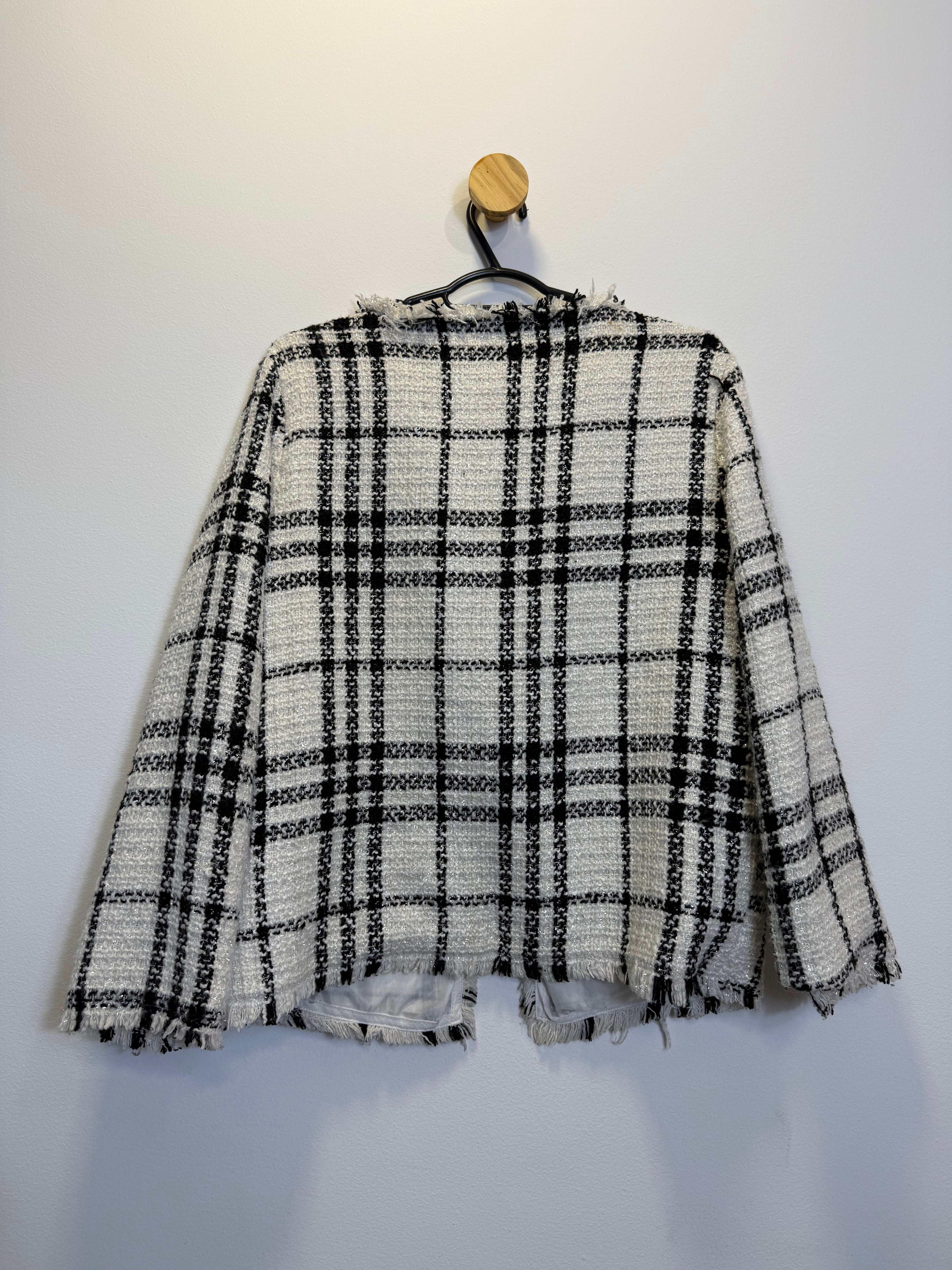 Casaco Tweed Xadrez