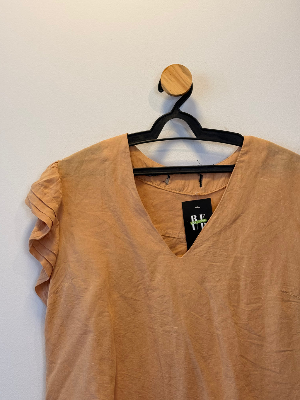 Blusa Laranja Decote V
