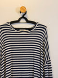 Blusa Listrada Manga Longa