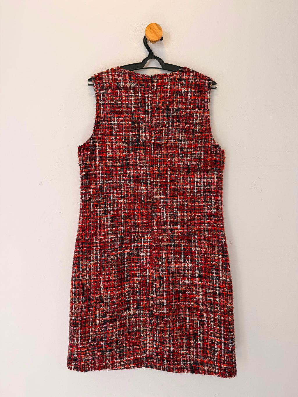 Vestido Tweed Vermelho