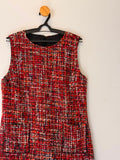 Vestido Tweed Vermelho
